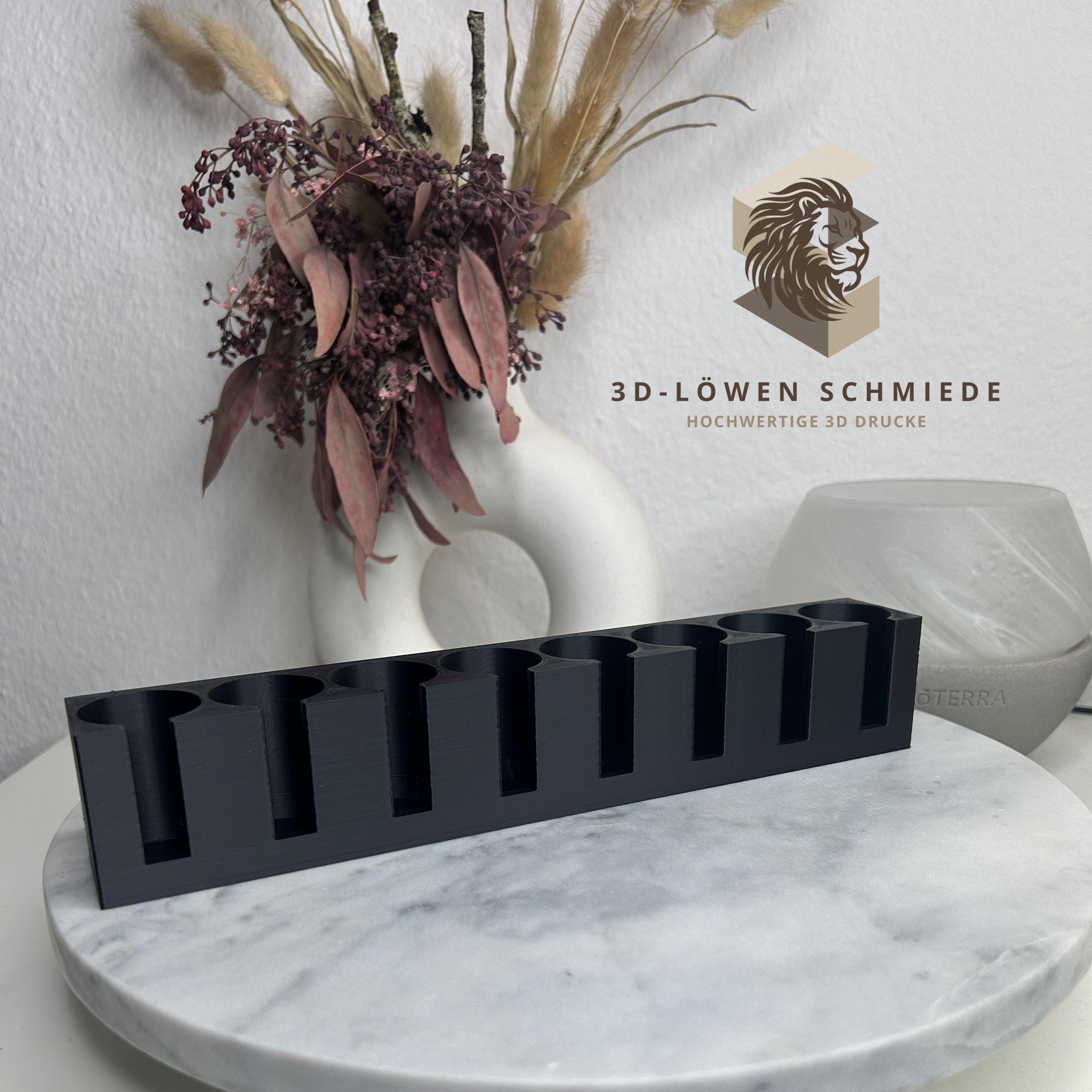 doTERRA Aufsteller für 8x 15ml Ätherische Öl Flaschen mit Sichtfenster auf die Öle im schlichtem Design, auch in anderen Farben möglich