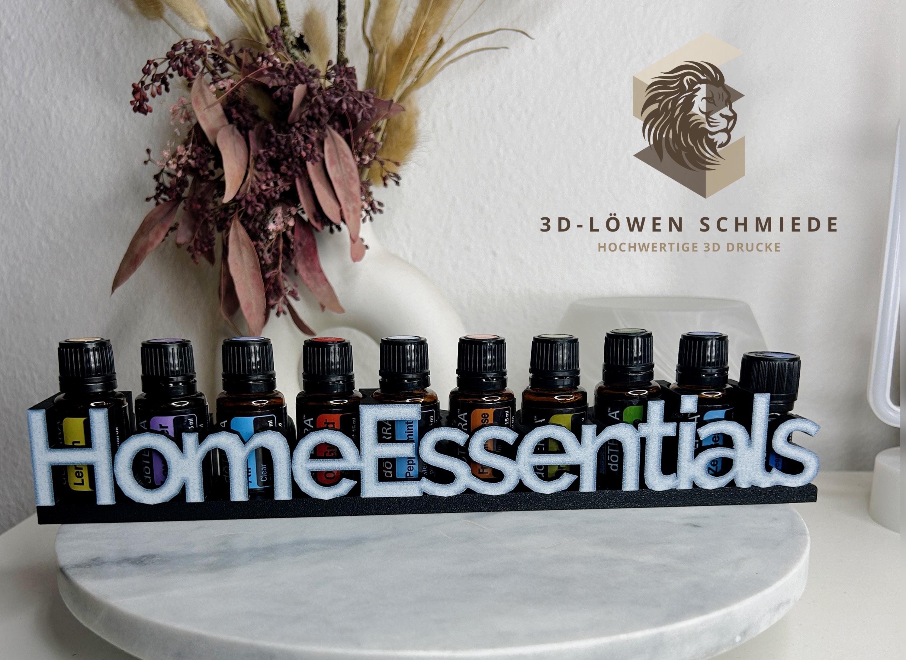 doTERRA Home Essentials / Hausapotheke Regal Aufbewahrung für Ätherische Öle Aufsteller Regal Stehen für 9 x15ml & 1 x 5ml Ätherisches Öl