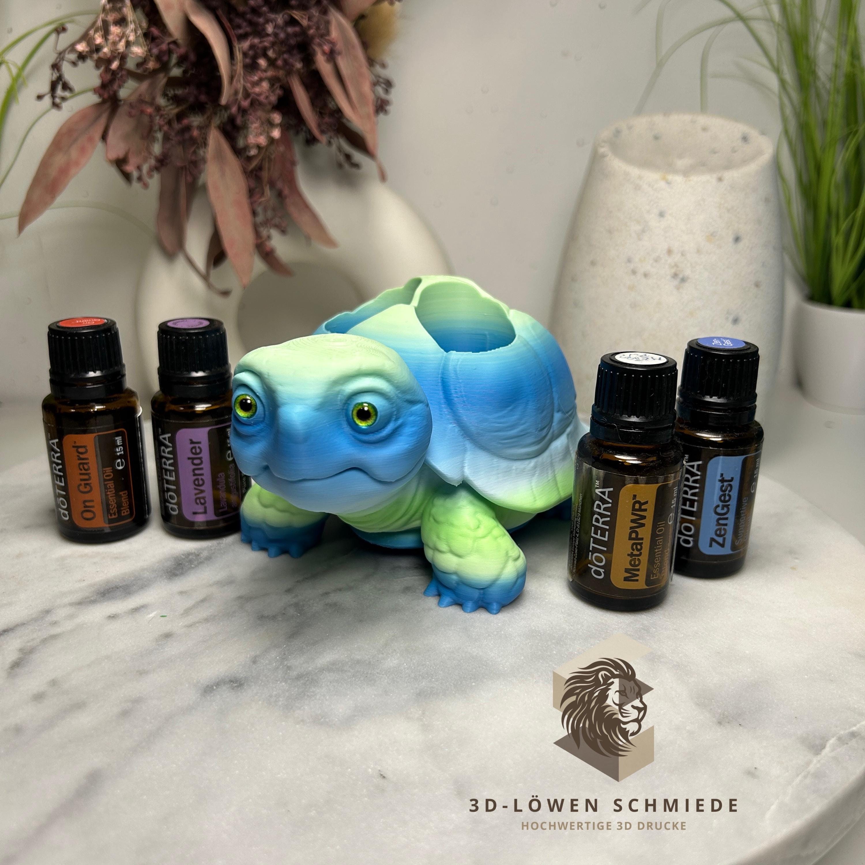 doTERRA Aufsteller für Ätherische Öle AromaSchildi für 4x 15ml Flaschen Aufsteller Aufbewahrung / Geschenk / Aroma-Liebhaber