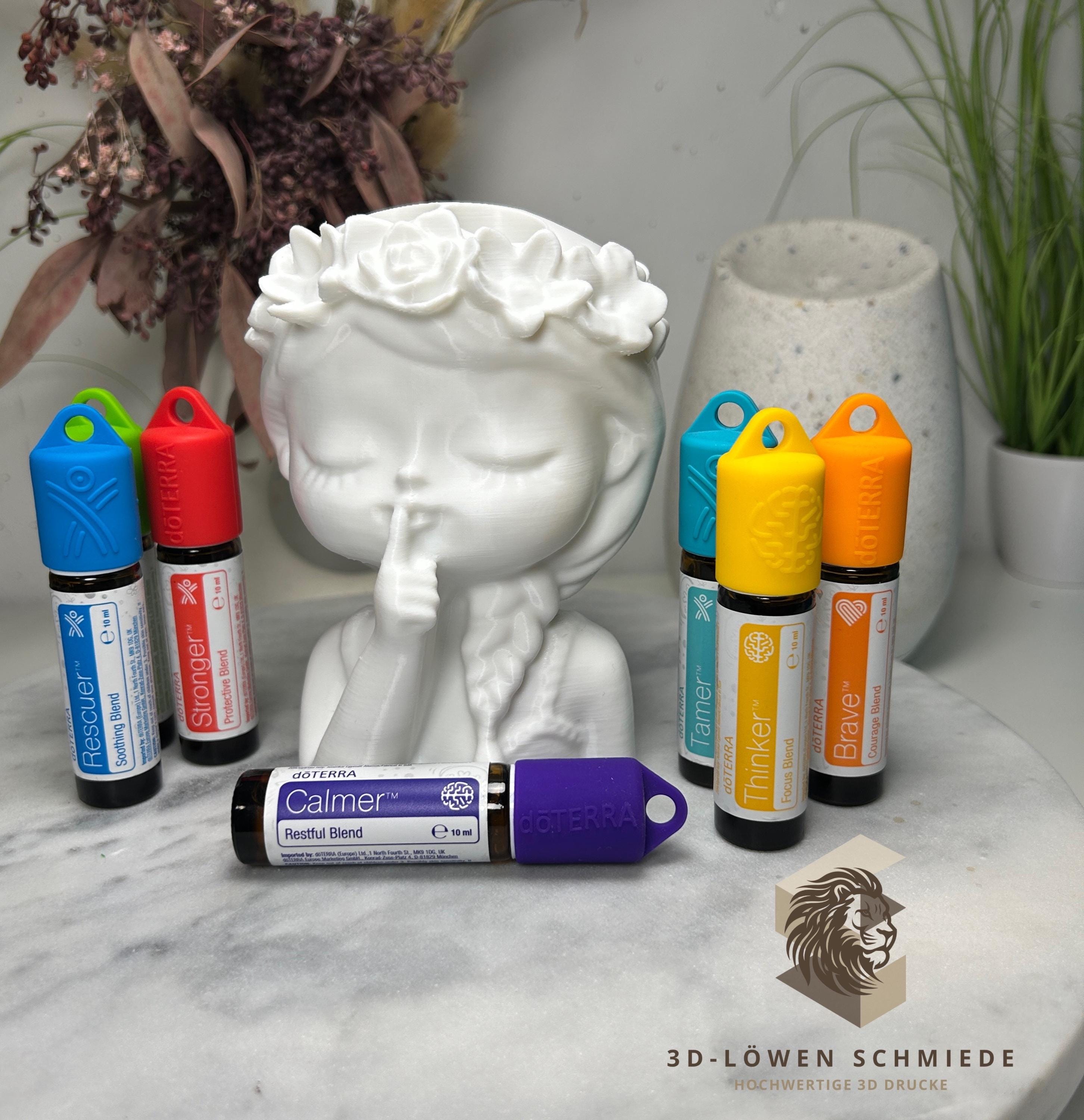 doTERRA Blumenmädchen V1. Aufsteller für Ätherische Öle 7x 10ml Roll-Ons im stilvollem und praktischen Design / Aufbewahrung / Geschenkidee
