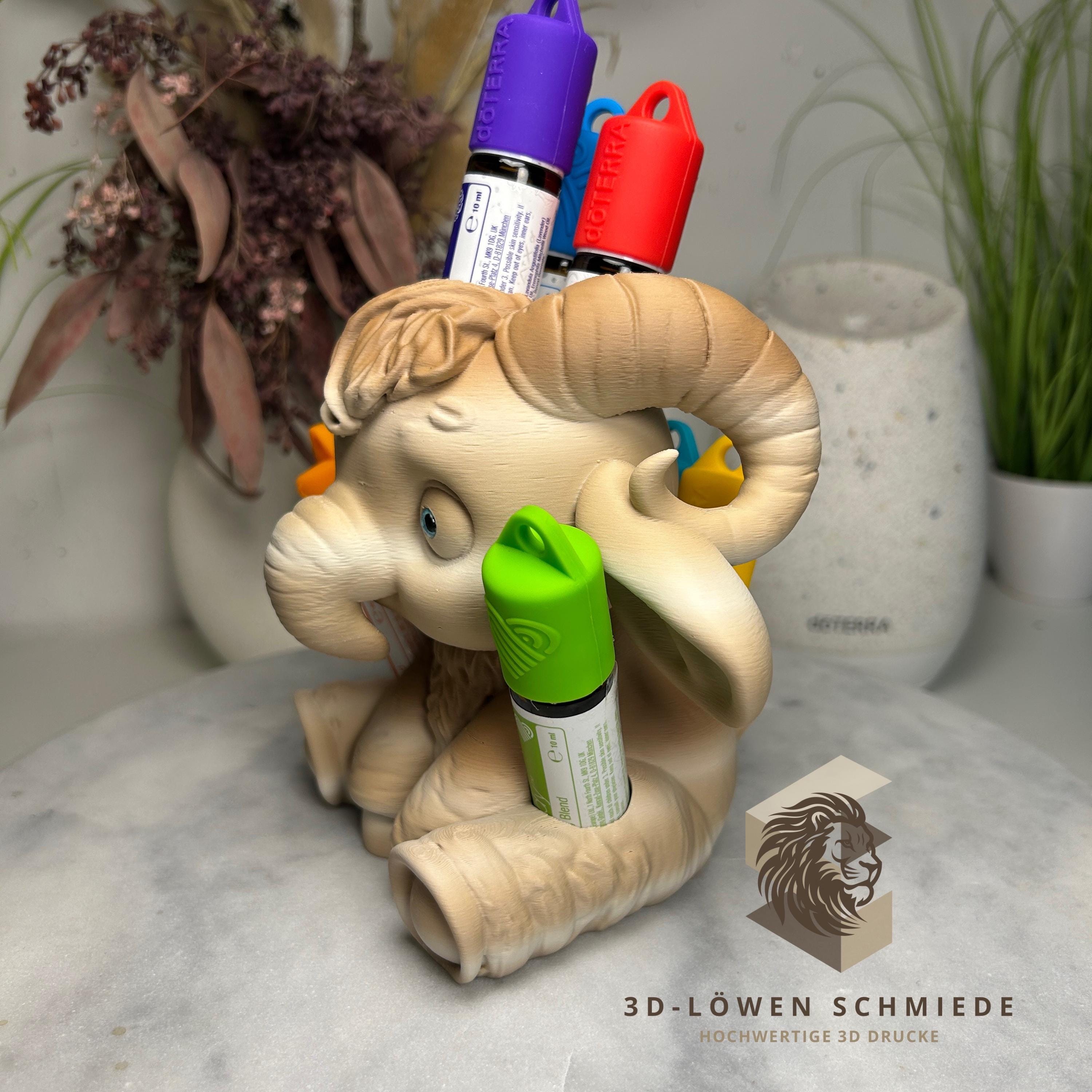 doTERRA Aufsteller KidsCollection AromaWächter für Ätherische Öle Platz für 7x 10ml Roll On - Deko - Geschenk - Aufbewahrung