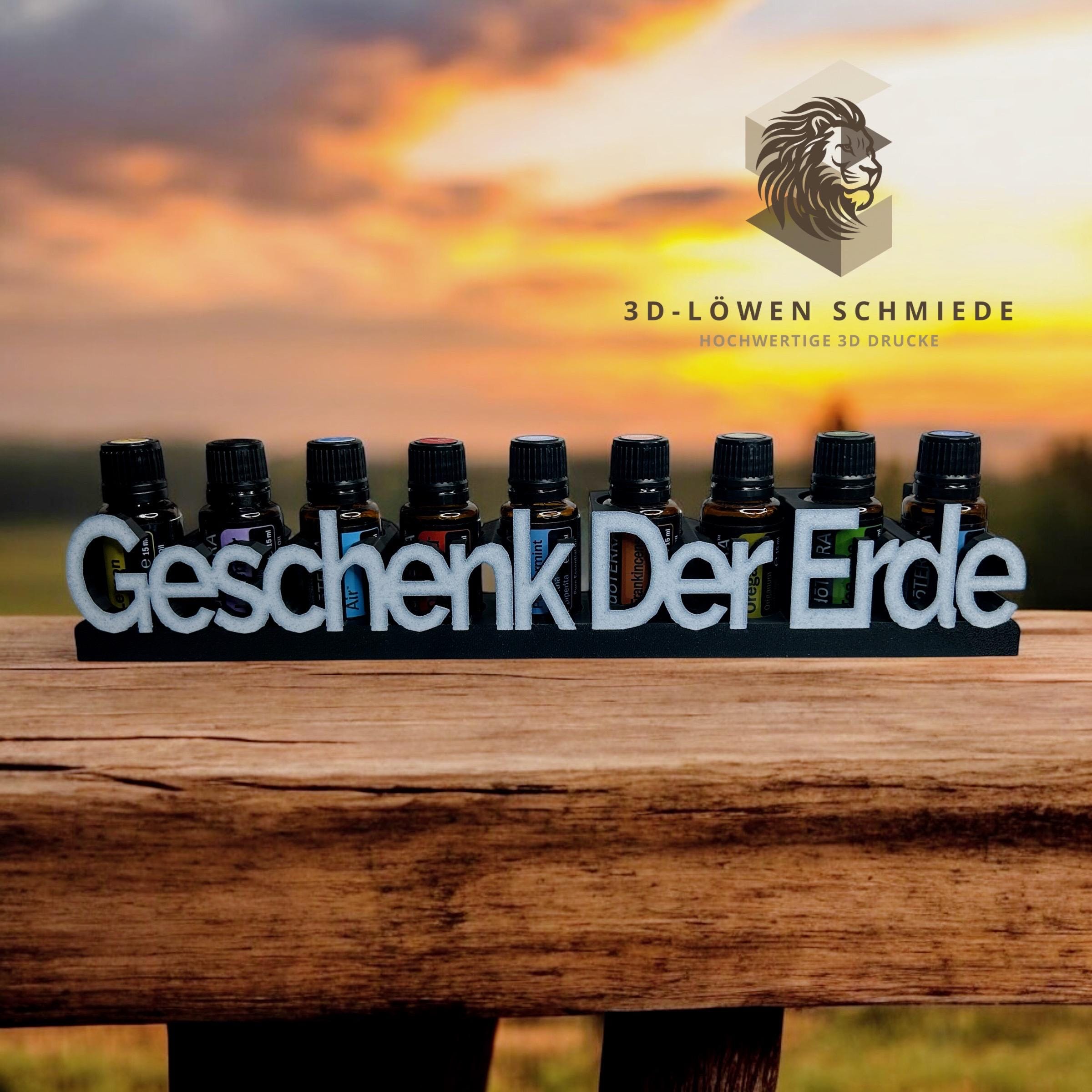 doTERRA Geschenk der Erde Aufsteller Aufbewahrung für Ätherische Öle zum Stehen für Ätherisches Öl für 9x 15ml Flaschen