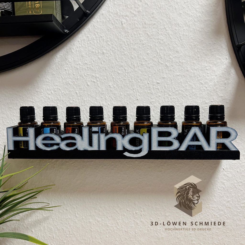 doTERRA HealingBAR Aufsteller / Regal Aufbewahrung für Ätherische Öle für 9x 15ml Fläschen - Geschenkidee - Berater - Organizer
