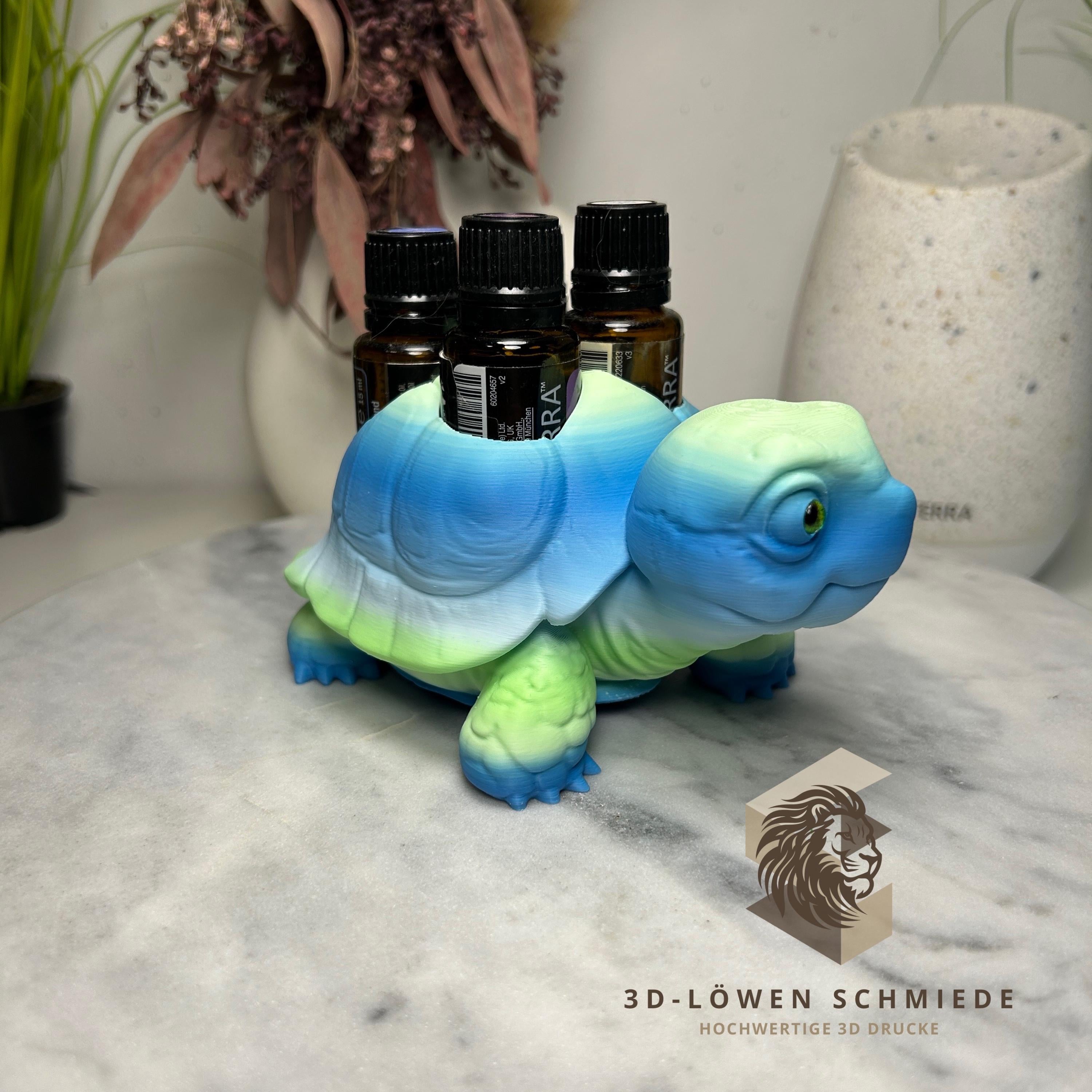 doTERRA Aufsteller für Ätherische Öle AromaSchildi für 4x 15ml Flaschen Aufsteller Aufbewahrung / Geschenk / Aroma-Liebhaber