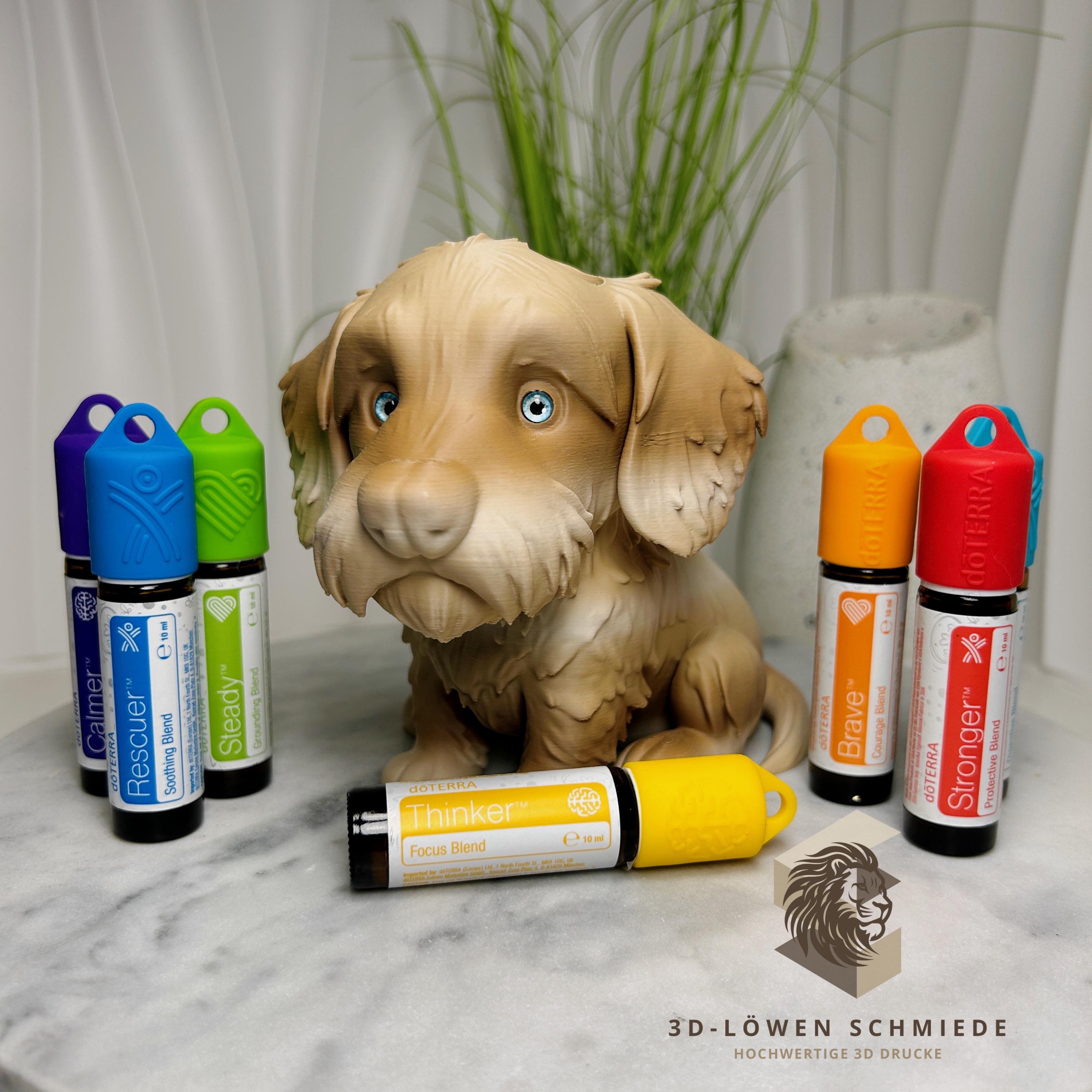 doTERRA Aufsteller AromaBuddy KidsCollection für Ätherische Öle Platz für 7x 10ml Roll On - Deko - Geschenk - Aufbewahrung -
