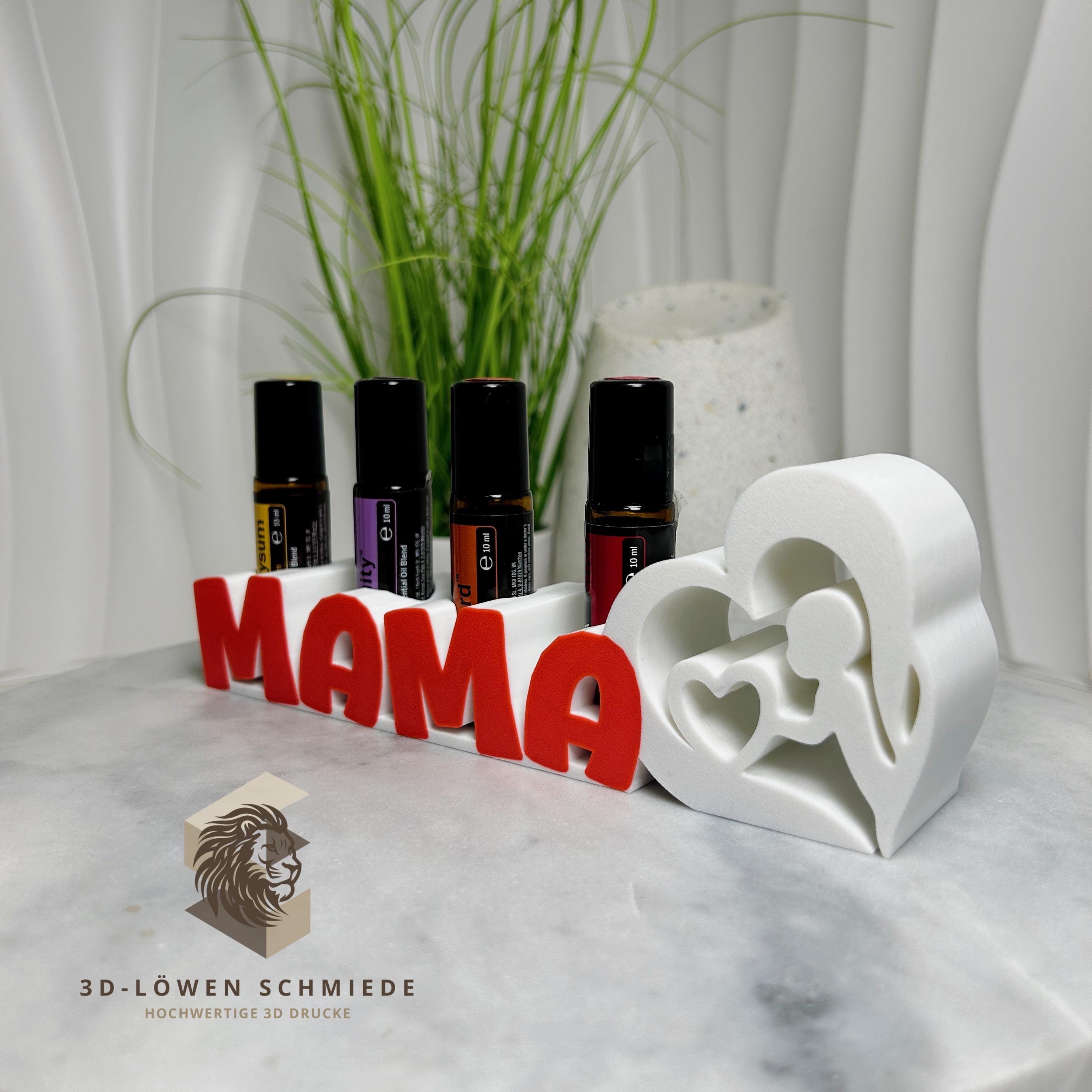 doTERRA Aufsteller für Muttertag Schriftzug „MAMA“ für Ätherische Öle - Geschenkidee - Deko - Liebevolles Muttertagsgeschenk