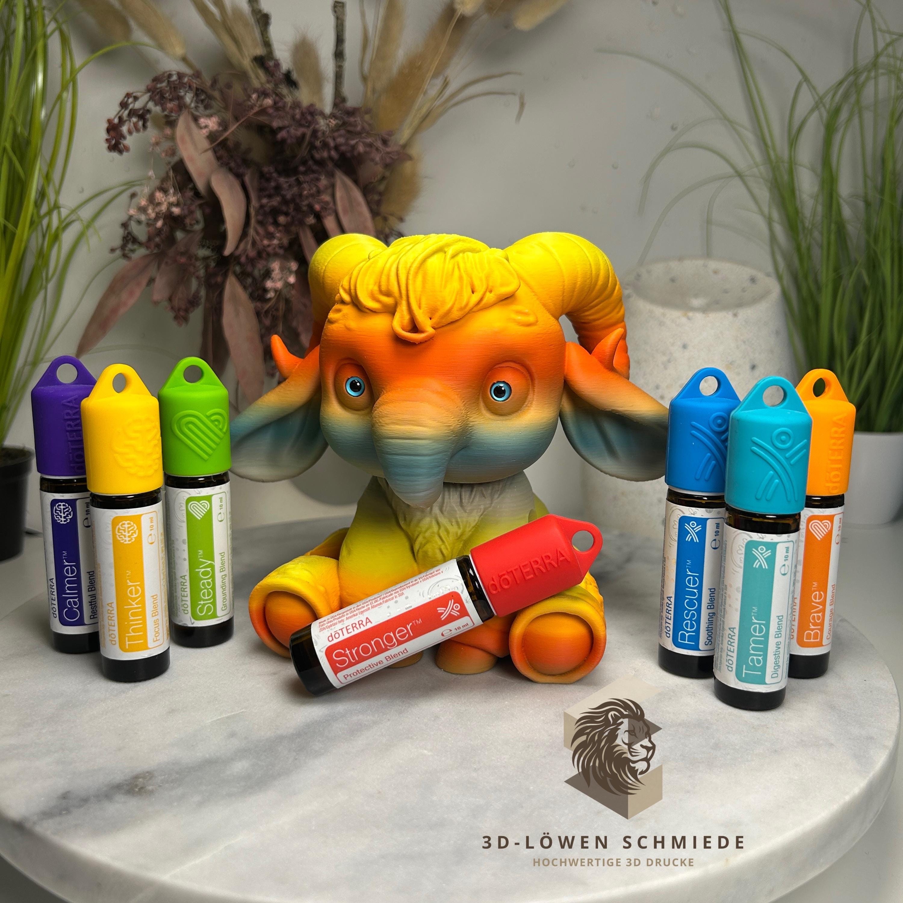 doTERRA Aufsteller KidsCollection AromaWächter für Ätherische Öle Platz für 7x 10ml Roll On - Deko - Geschenk - Aufbewahrung