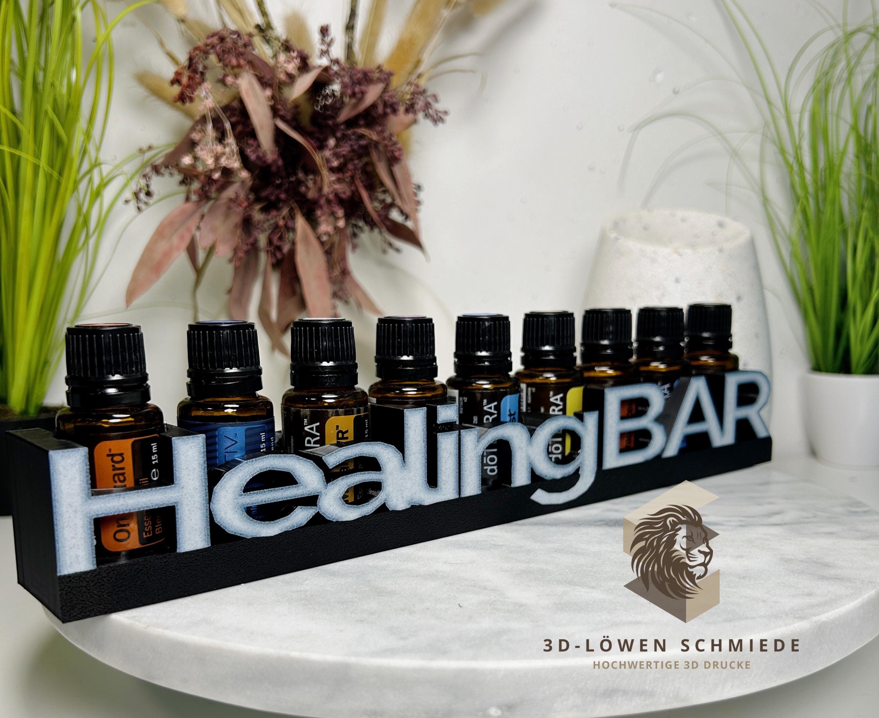 doTERRA HealingBAR Aufsteller / Regal Aufbewahrung für Ätherische Öle für 9x 15ml Fläschen - Geschenkidee - Berater - Organizer