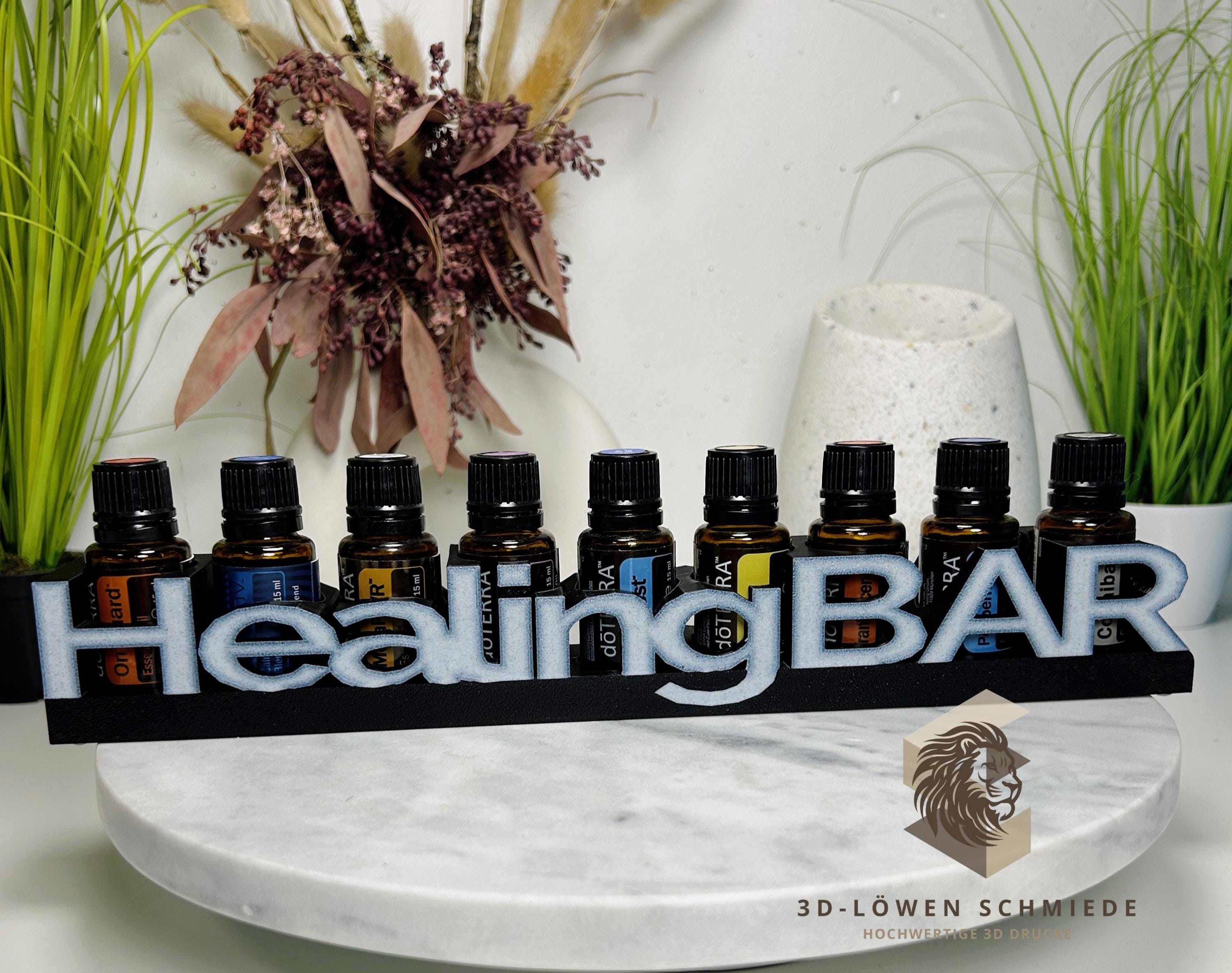 doTERRA HealingBAR Aufsteller / Regal Aufbewahrung für Ätherische Öle für 9x 15ml Fläschen - Geschenkidee - Berater - Organizer