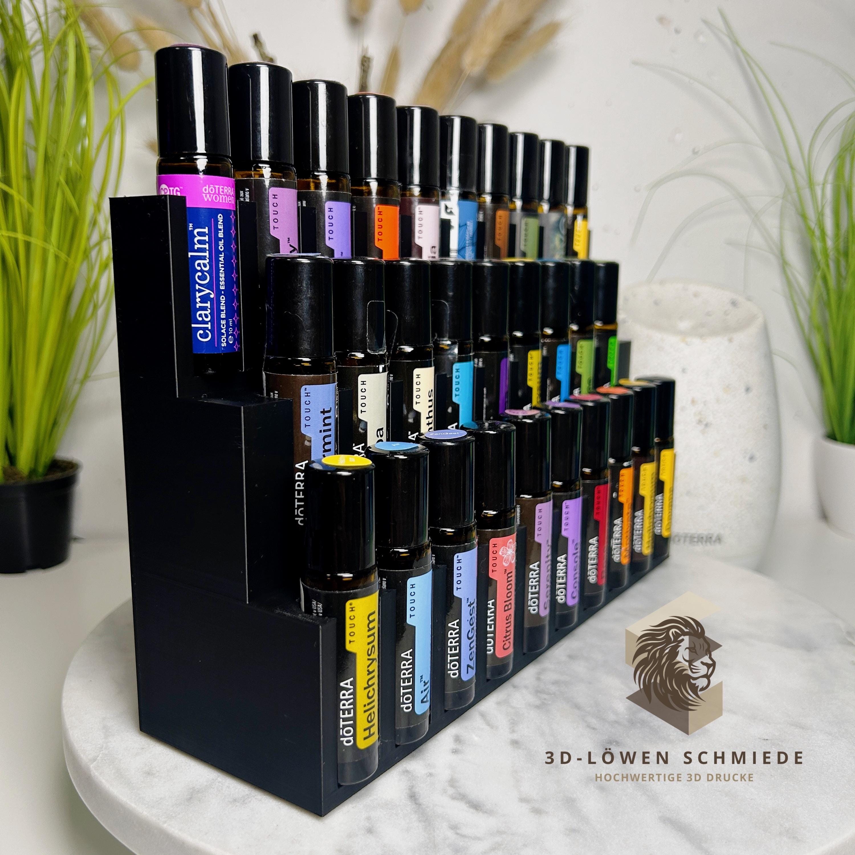doTERRA Aufsteller für 29x 10ml Ätherische Öle Touch Roll-On‘s mit Sichtfenster - Aufbewahrung - in Schwarz, Weiß, andere Farben anfragen