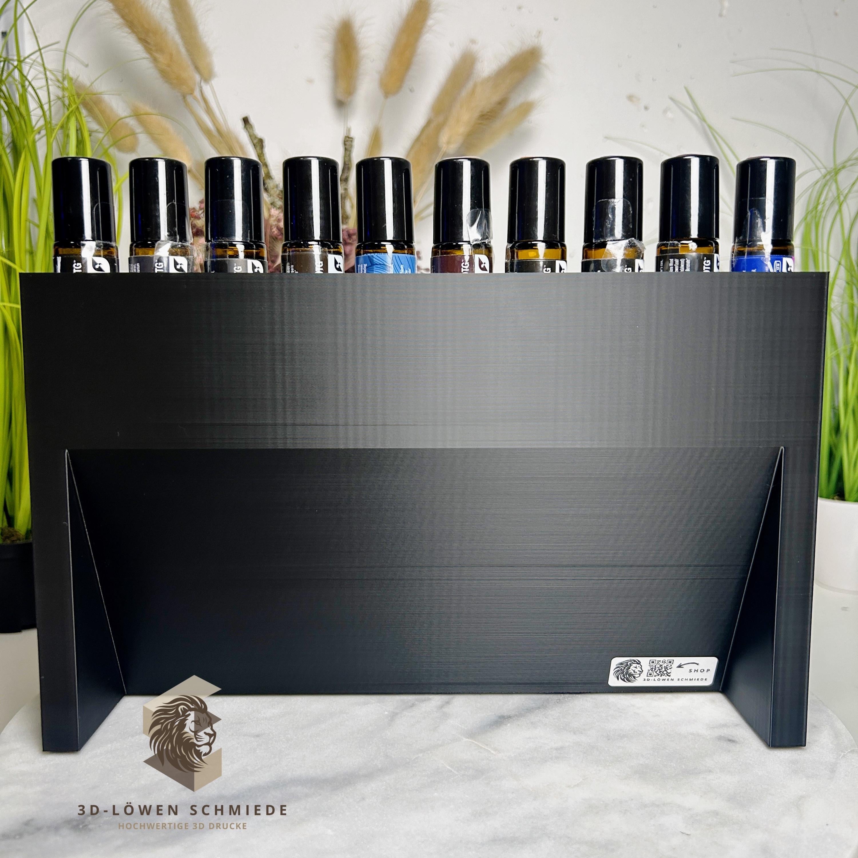 doTERRA Aufsteller für 29x 10ml Ätherische Öle Touch Roll-On‘s mit Sichtfenster - Aufbewahrung - in Schwarz, Weiß, andere Farben anfragen