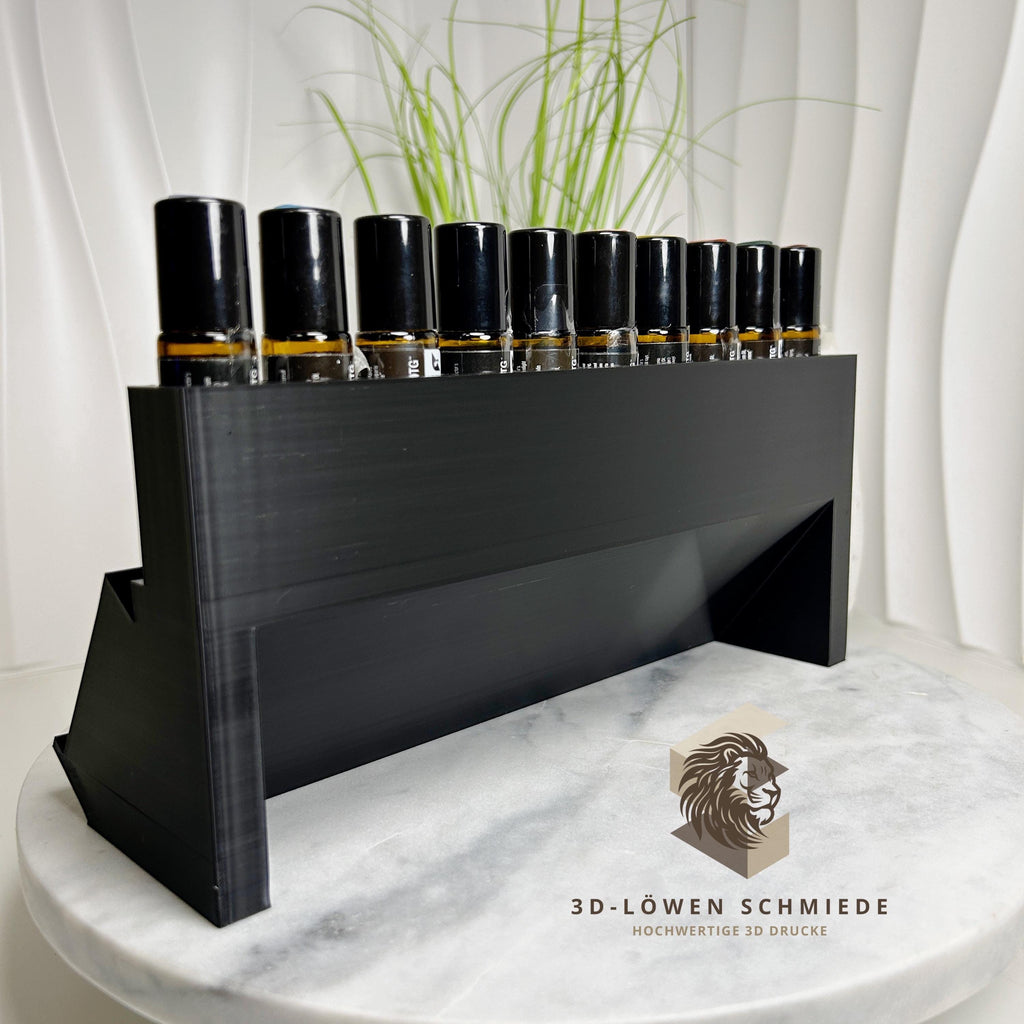 doTERRA Aufsteller Aufbewahrung 10x 10ml / 7x 15ml Ätherische Öle Touch Roll-On‘s Flaschen in Schwarz, Weiß erhältlich