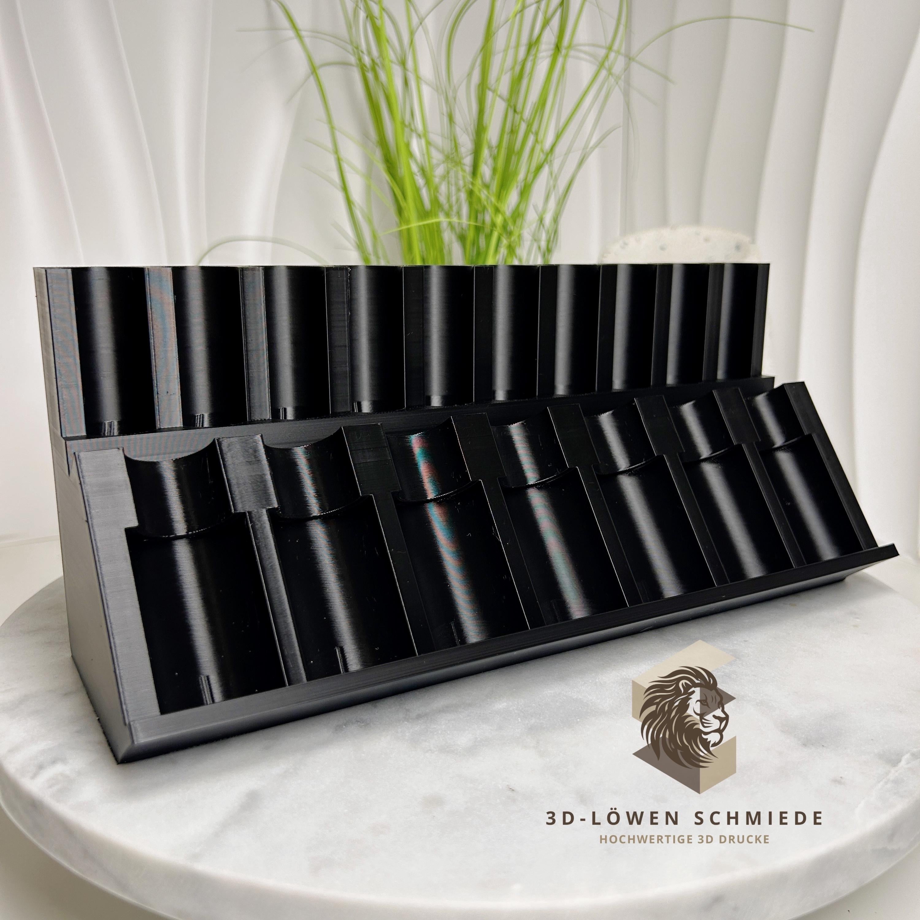 doTERRA Aufsteller Aufbewahrung 10x 10ml / 7x 15ml Ätherische Öle Touch Roll-On‘s Flaschen in Schwarz, Weiß erhältlich