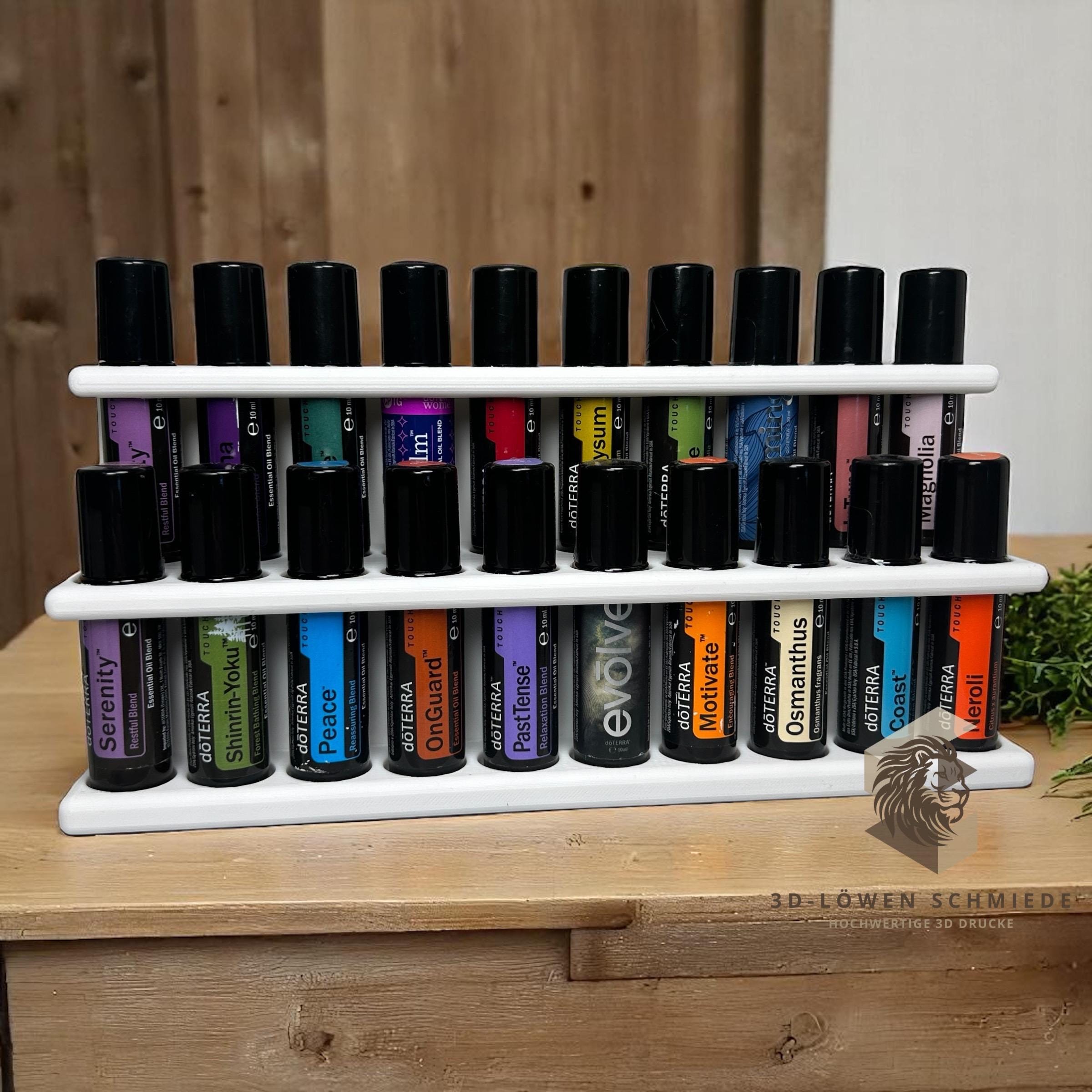 doTERRA Aufsteller Roll On‘s 20x 10ml Ätherische Öl, Sicherer Stand, Modern Stilvolle Aufbewahrung, Geschenkidee, andere Farben PN