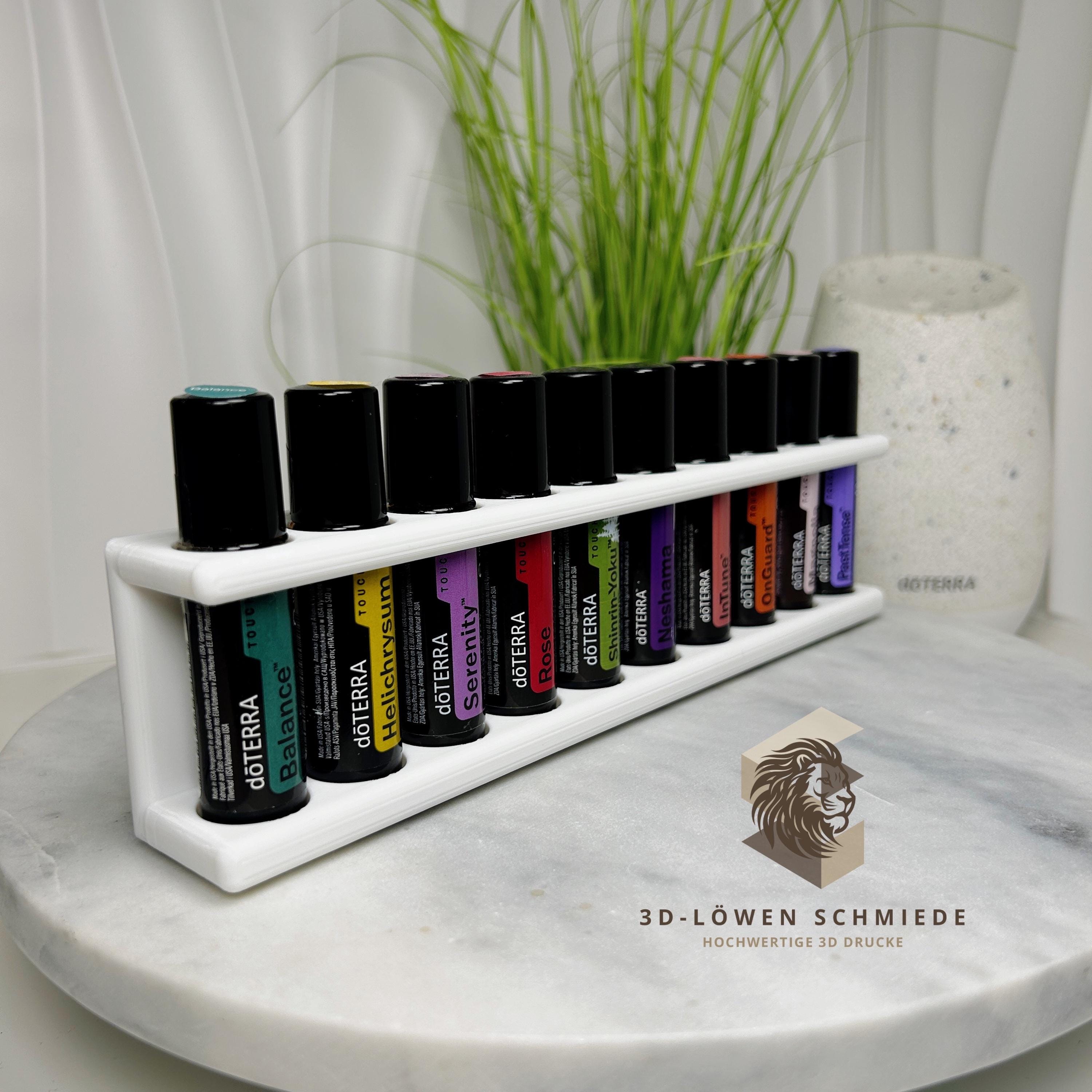 doTERRA Aufsteller Roll On‘s 20x 10ml Ätherische Öl, Sicherer Stand, Modern Stilvolle Aufbewahrung, Geschenkidee, andere Farben PN