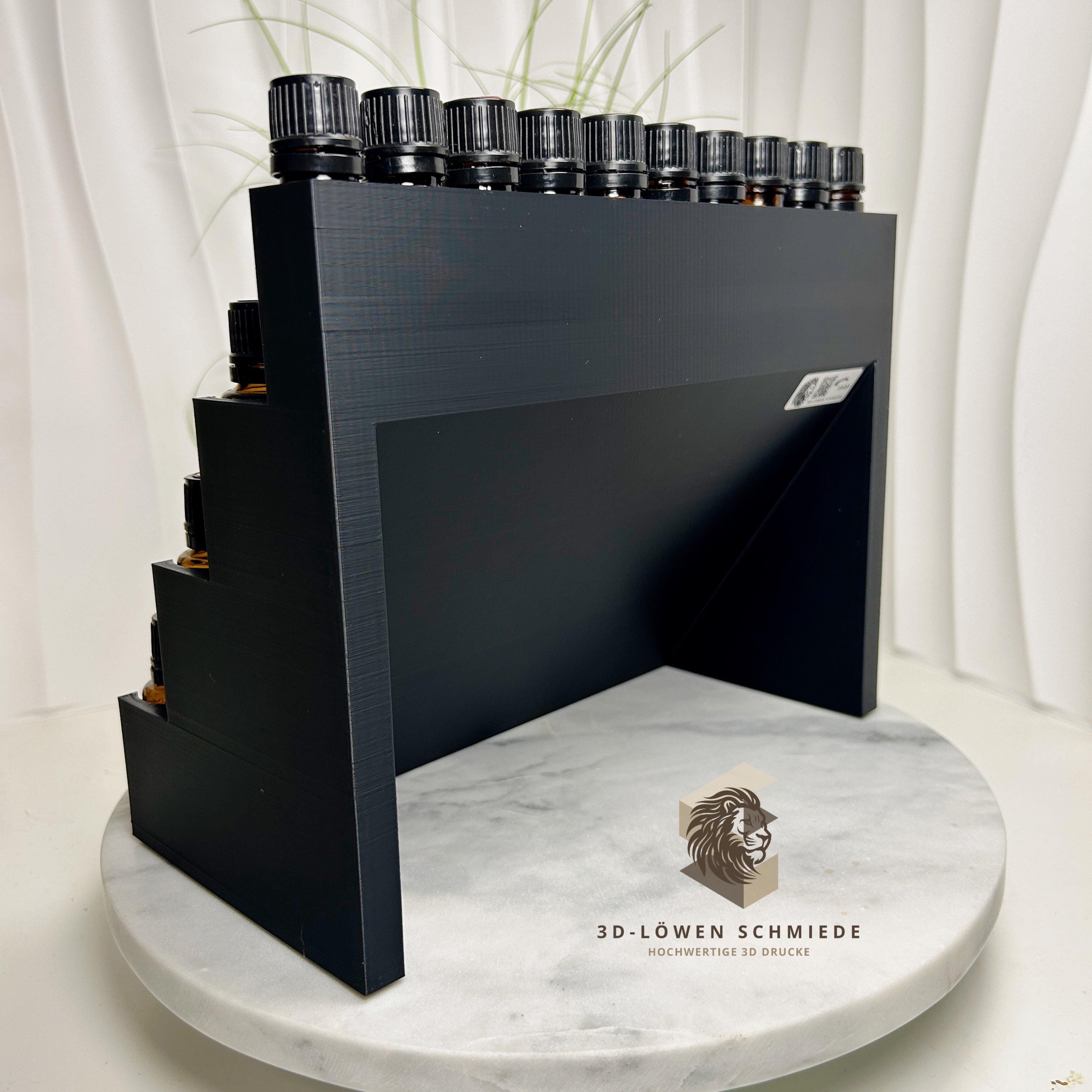 doTERRA Aufsteller XXL 24x 15ml u. 10x 5ml Ätherische Öl Flaschen mit Sichtfenster auf die Öle, Stilvoll - Aufbewahrung - Geschenkidee