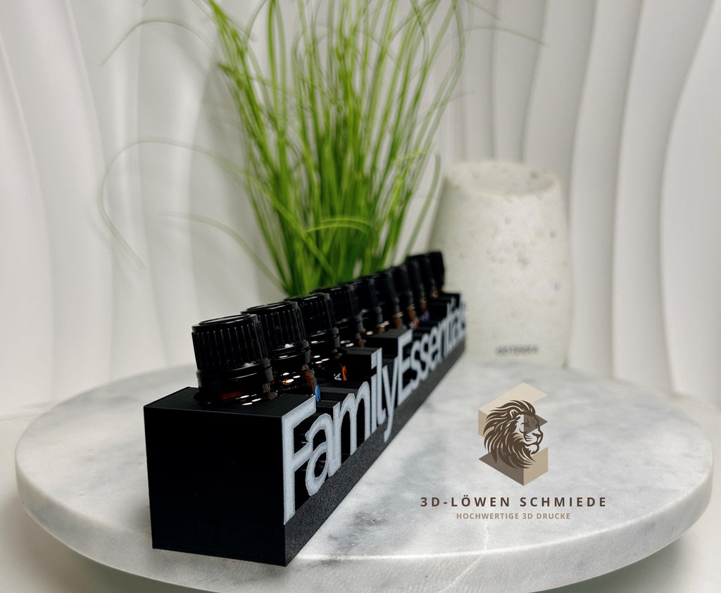 doTERRA Family Essential Aufsteller, kleine Hausapotheke für Ätherische Öle 10x 5ml Essential Kit, Stilvoll, Organizer, Geschenkidee