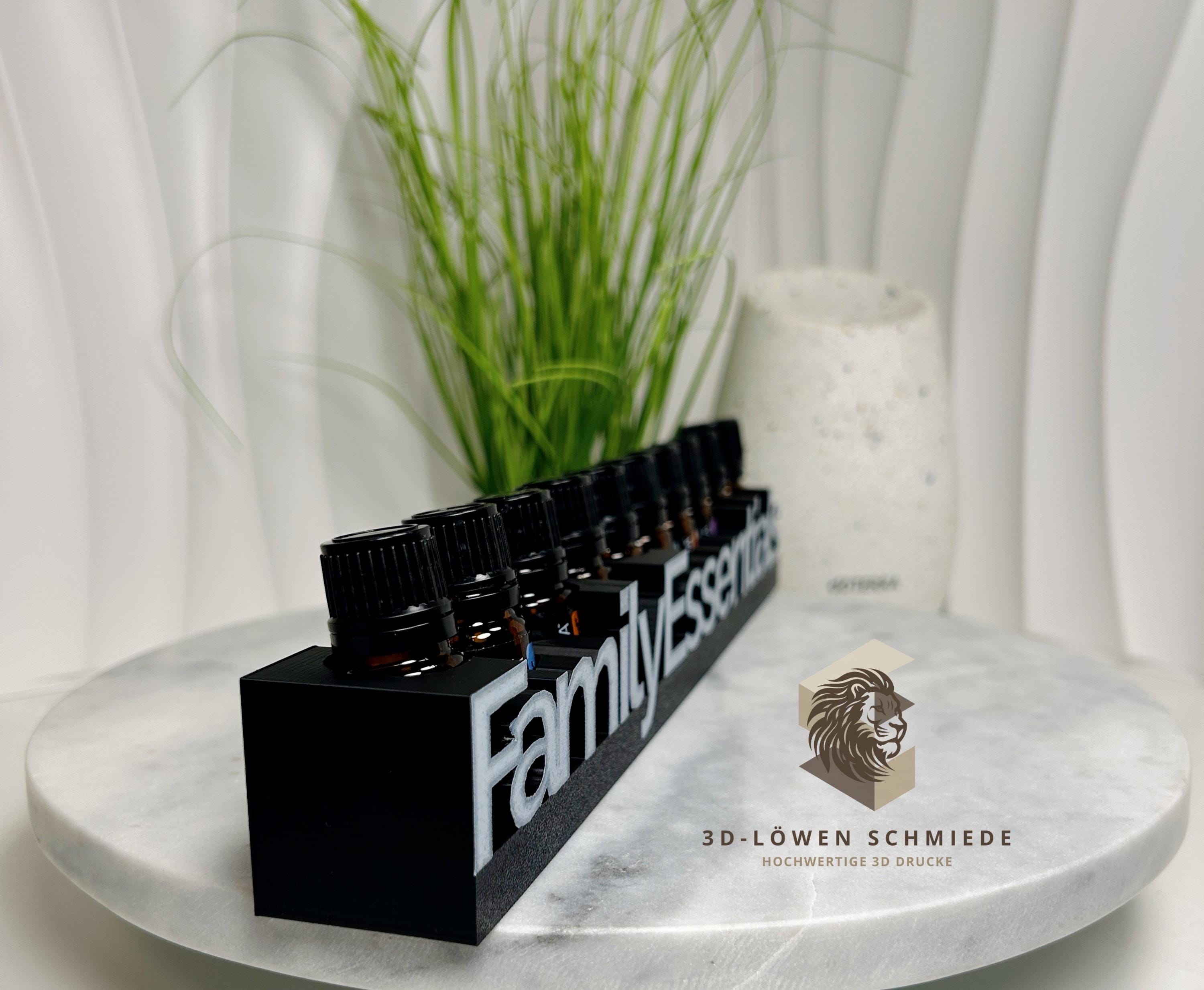 doTERRA Family Essential Aufsteller, kleine Hausapotheke für Ätherische Öle 10x 5ml Essential Kit, Stilvoll, Organizer, Geschenkidee