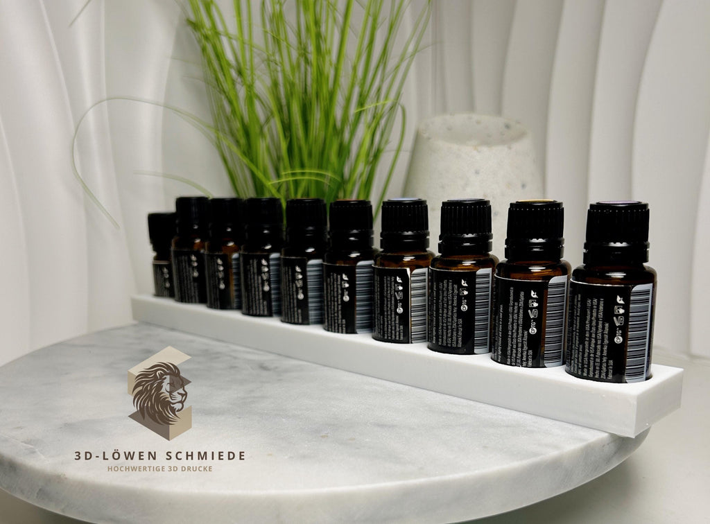 doTERRA Hausapotheke „Lite“ Aufsteller, Home Essential für Ätherische Öle 9x 15ml + 1x 5ml Essential Kit, Stilvoll, Organizer, Geschenkidee