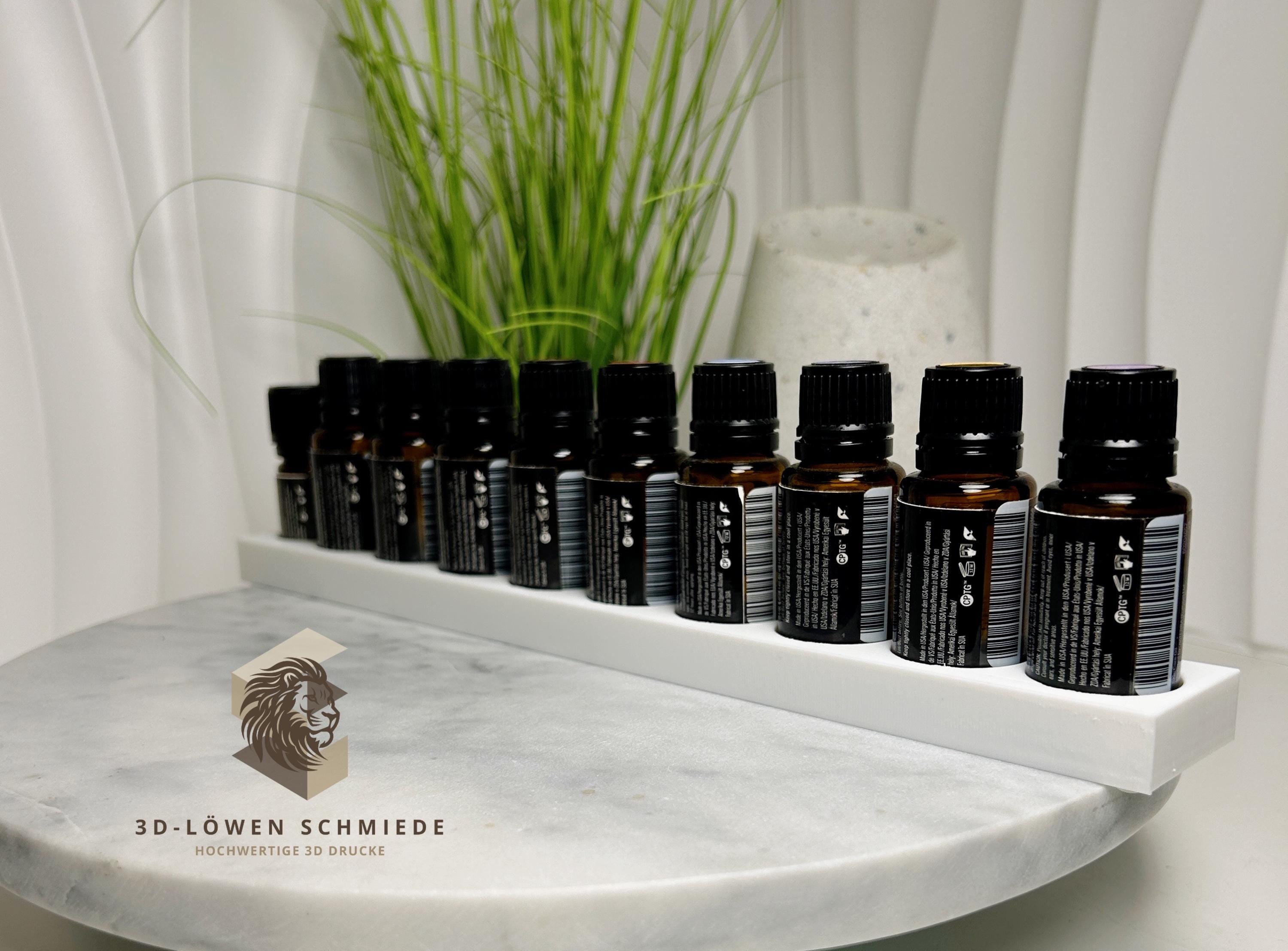 doTERRA Hausapotheke „Lite“ Aufsteller, Home Essential für Ätherische Öle 9x 15ml + 1x 5ml Essential Kit, Stilvoll, Organizer, Geschenkidee