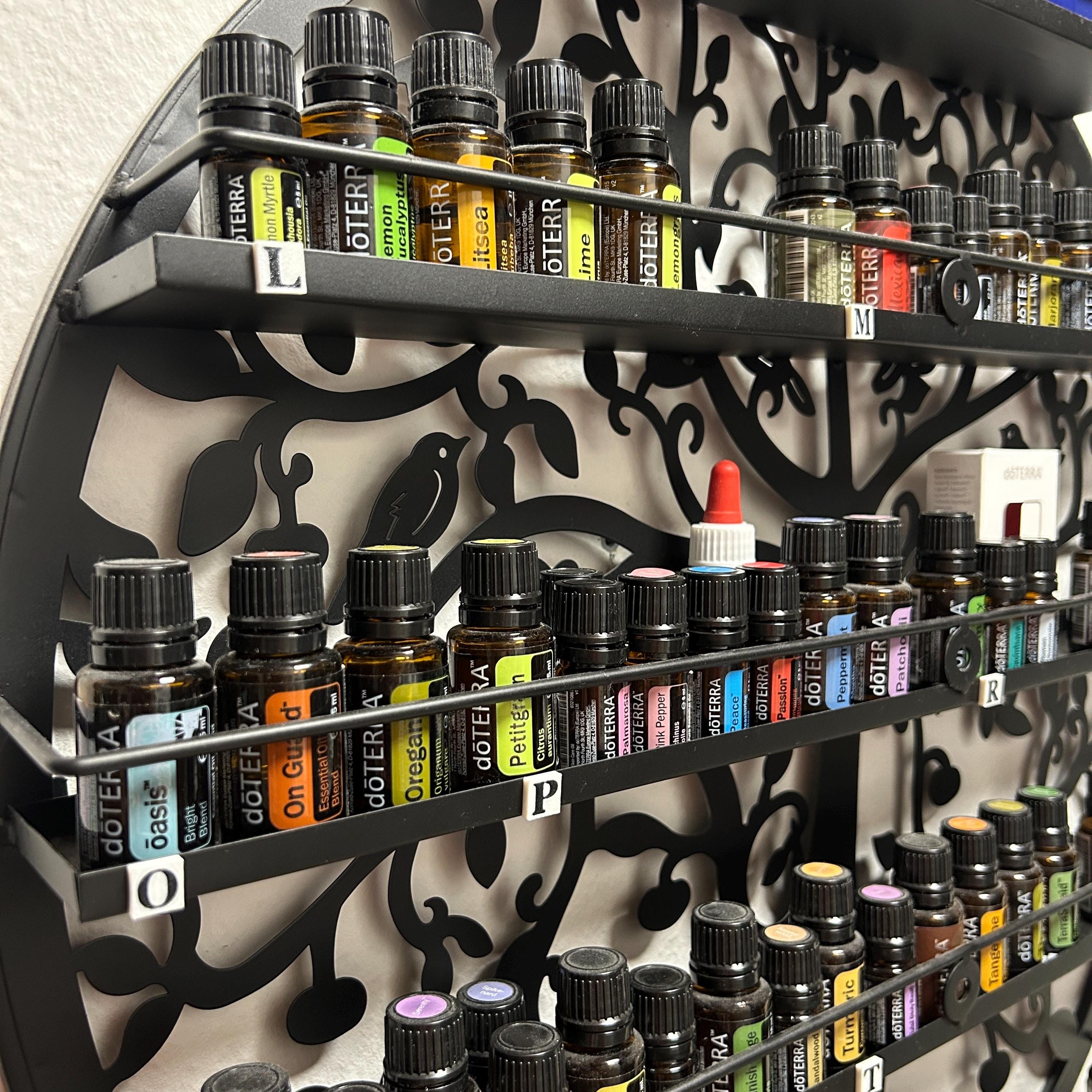 doTERRA Buchstaben Magnetisch für Regal von A bis Z zum Organisieren eurer Ätherischen Öle, Ordnung ist das Ziel, alle Öle auf einen Blick