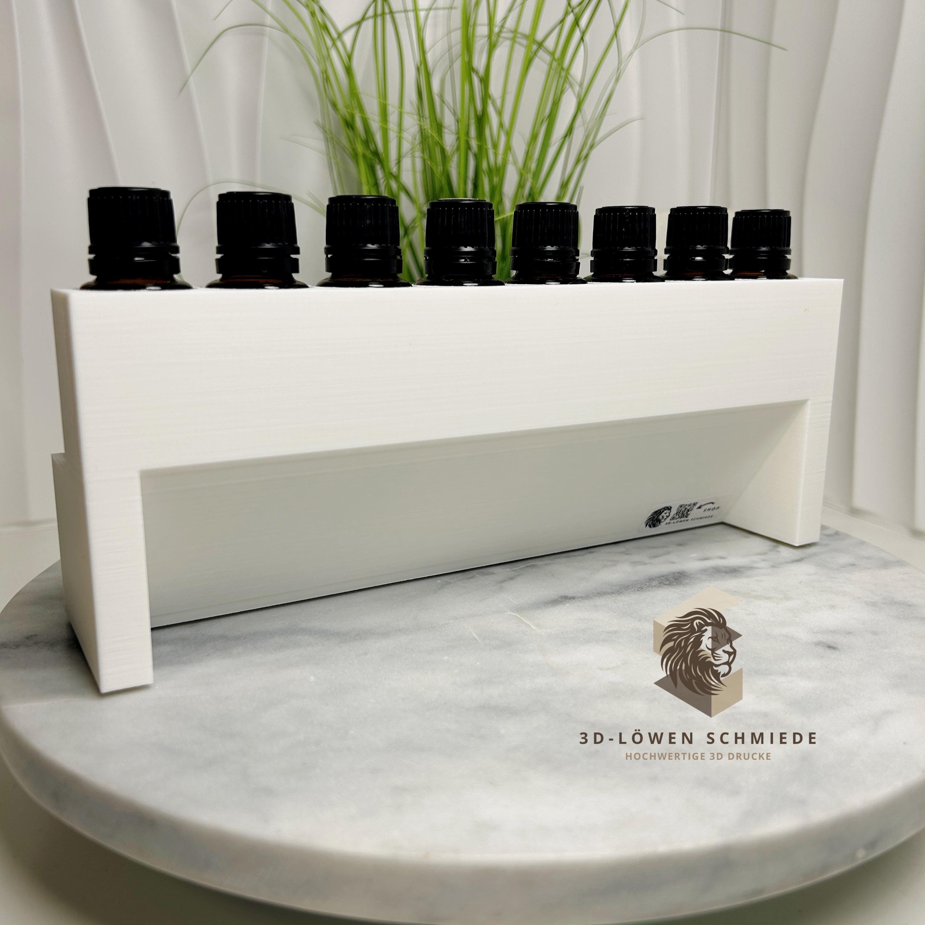 doTERRA Aufsteller für bis zu 32x 15ml Ätherische Öl Flaschen mit Sichtfenster auf die Öle, Stilvoll - Aufbewahrung - Geschenkidee