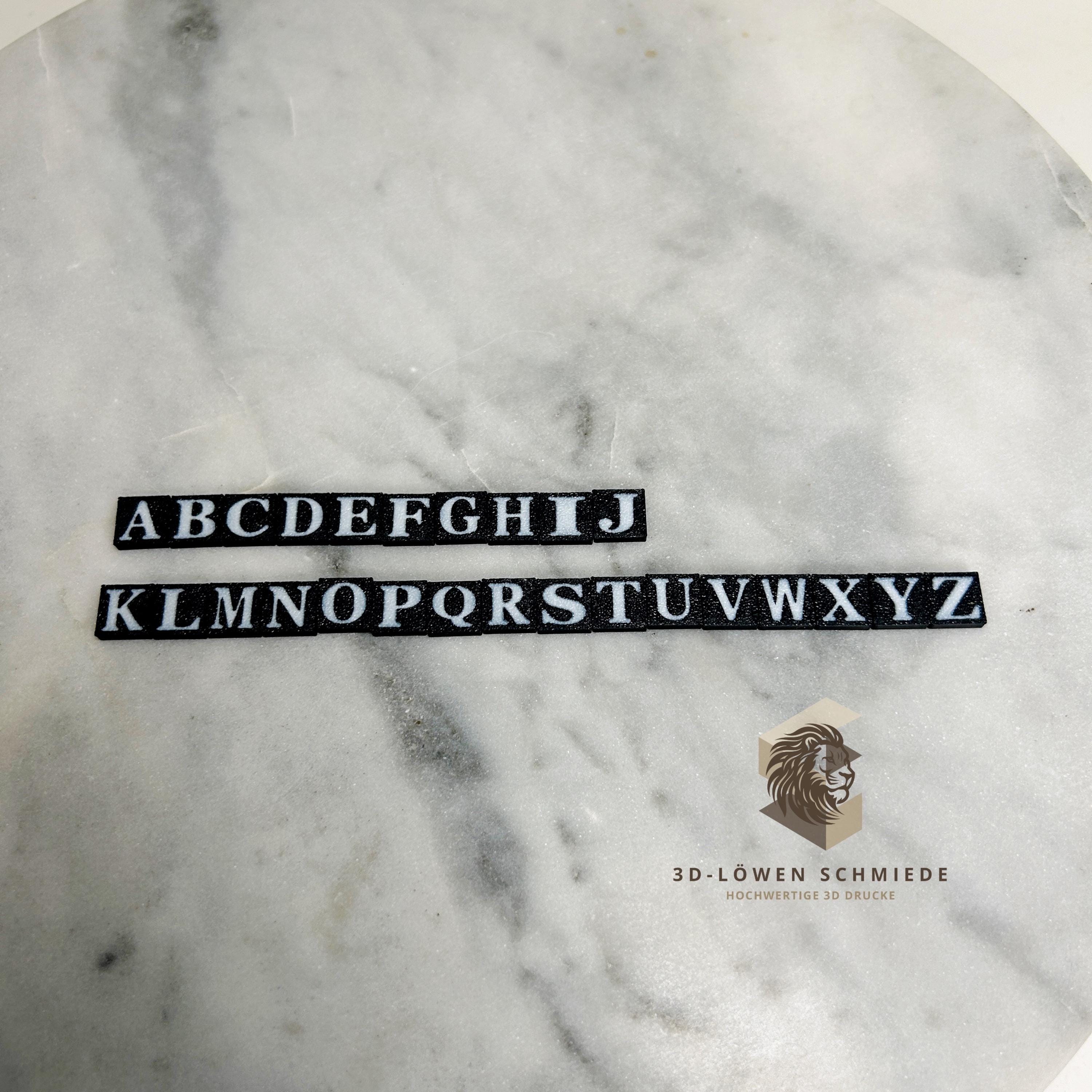 doTERRA Buchstaben Magnetisch für Regal von A bis Z zum Organisieren eurer Ätherischen Öle, Ordnung ist das Ziel, alle Öle auf einen Blick