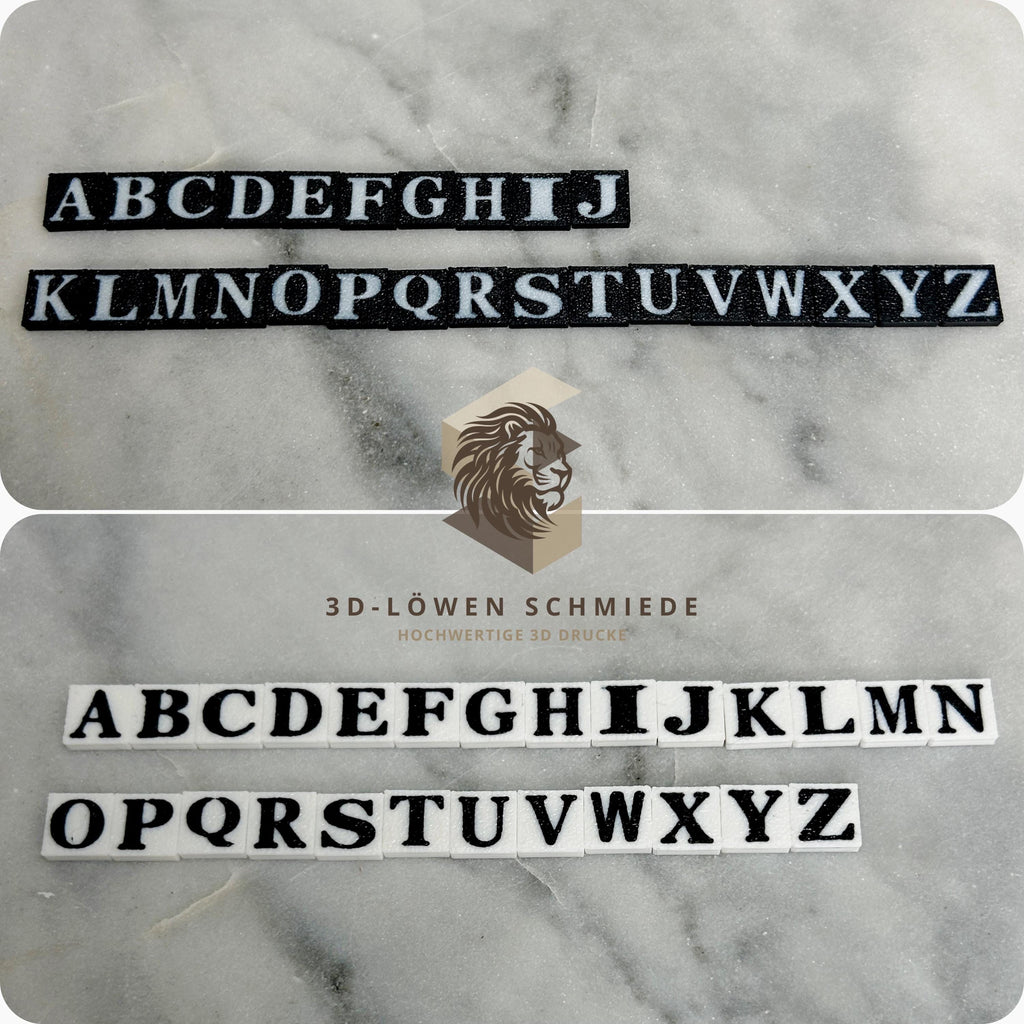 doTERRA Buchstaben Magnetisch für Regal von A bis Z zum Organisieren eurer Ätherischen Öle, Ordnung ist das Ziel, alle Öle auf einen Blick