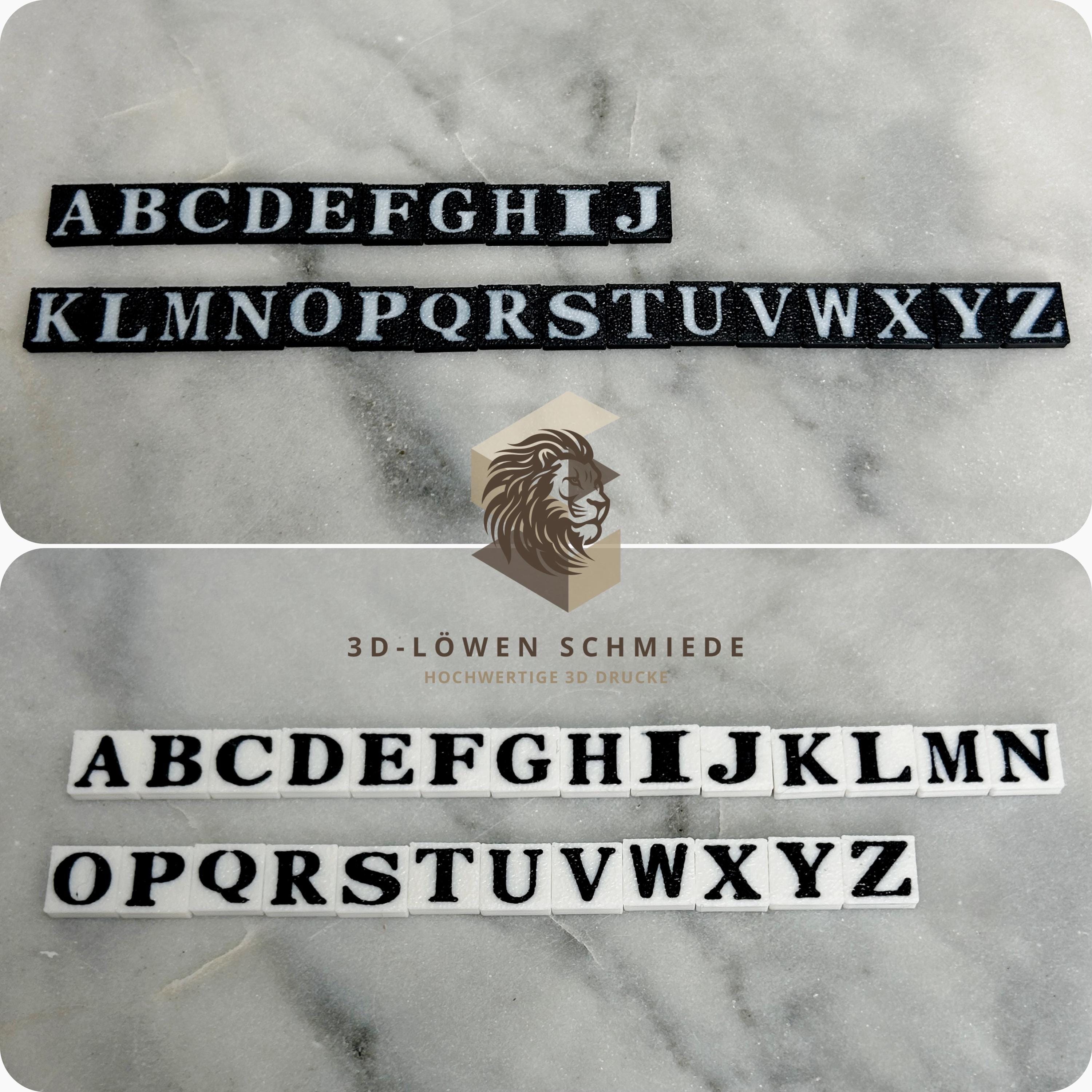 doTERRA Buchstaben Magnetisch für Regal von A bis Z zum Organisieren eurer Ätherischen Öle, Ordnung ist das Ziel, alle Öle auf einen Blick