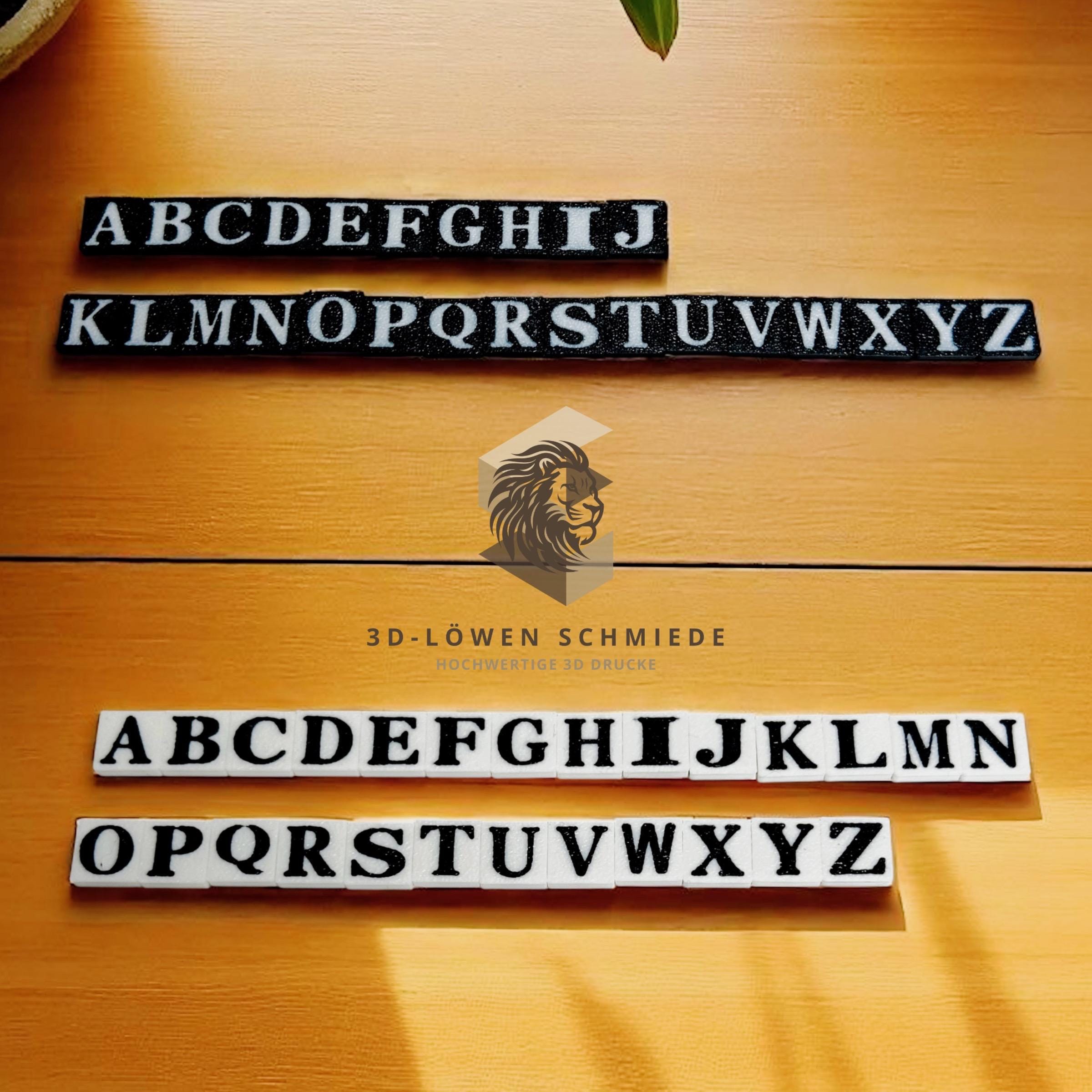 doTERRA Buchstaben Magnetisch für Regal von A bis Z zum Organisieren eurer Ätherischen Öle, Ordnung ist das Ziel, alle Öle auf einen Blick