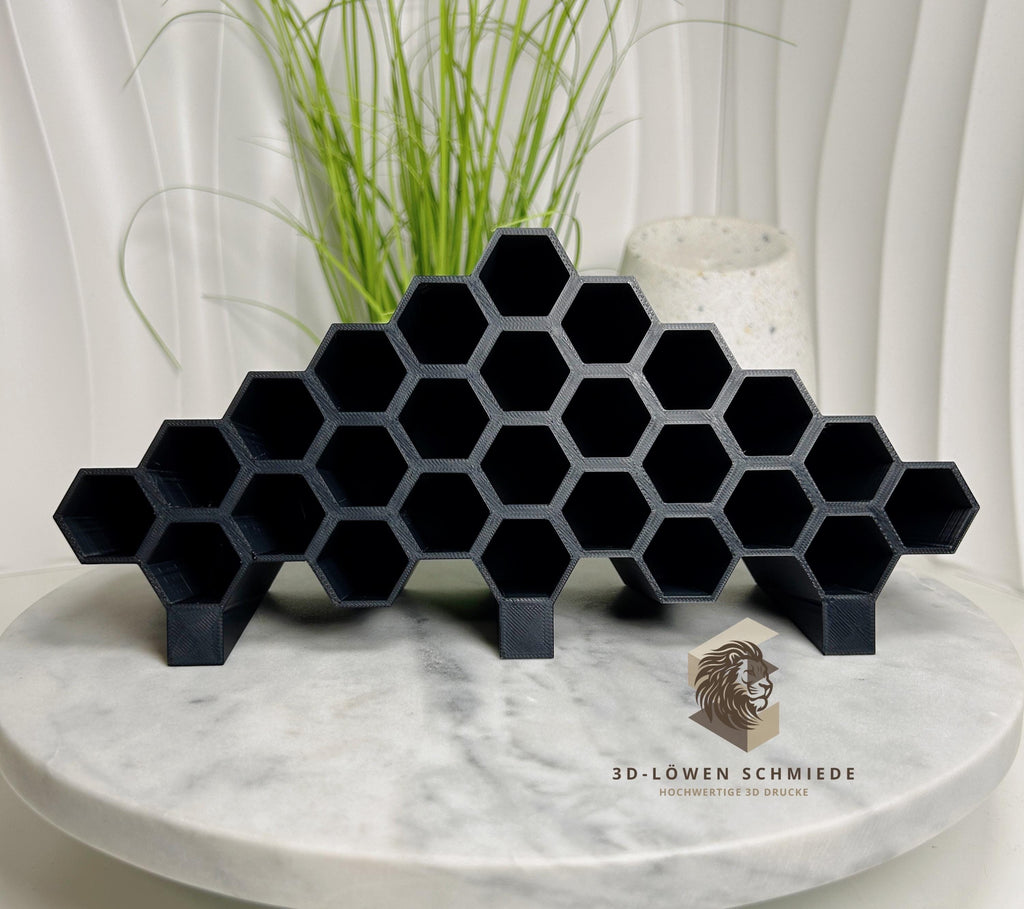 doTERRA Aufsteller Waben Design für 26x 10ml Ätherische Öle Touch Roll-On‘s kompakt und platzsparende Aufbewahrungs möglichkeit, Organizer