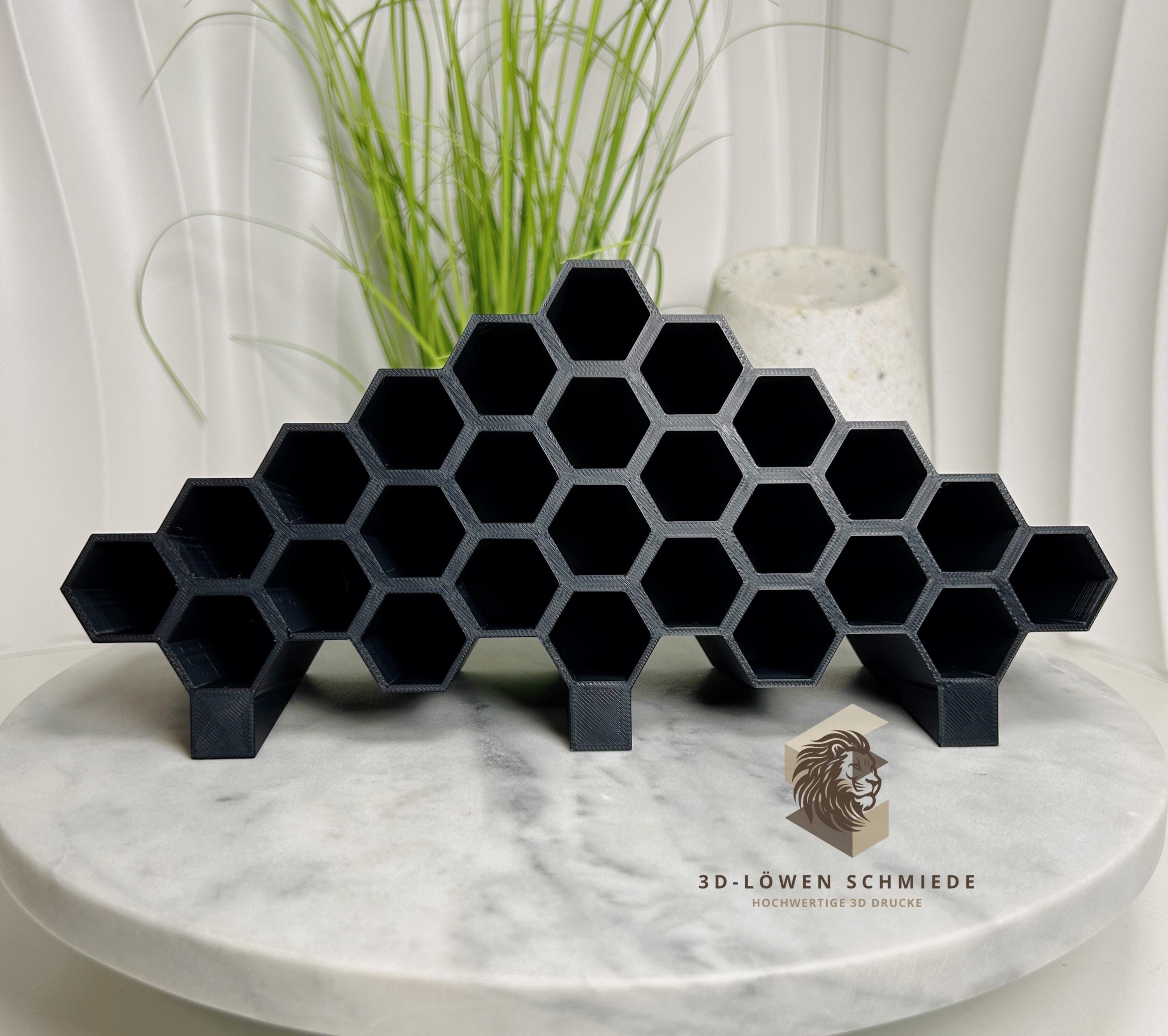 doTERRA Aufsteller Waben Design für 26x 10ml Ätherische Öle Touch Roll-On‘s kompakt und platzsparende Aufbewahrungs möglichkeit, Organizer