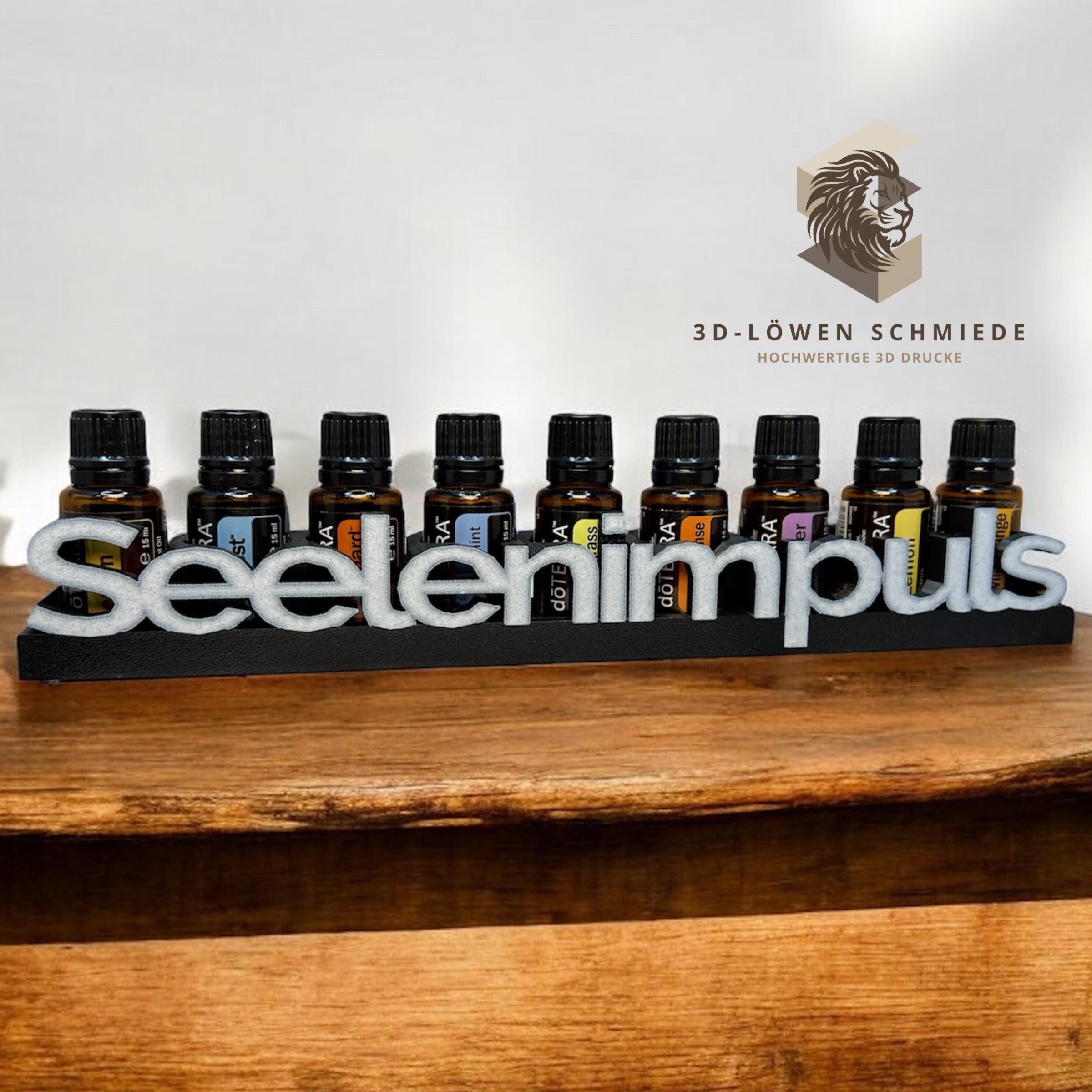 doTERRA Aufsteller Seelenimpuls, Aufbewahrung für Ätherische Öle Platz für 9x 15ml Fläschen - Geschenkidee - Berater - Organizer