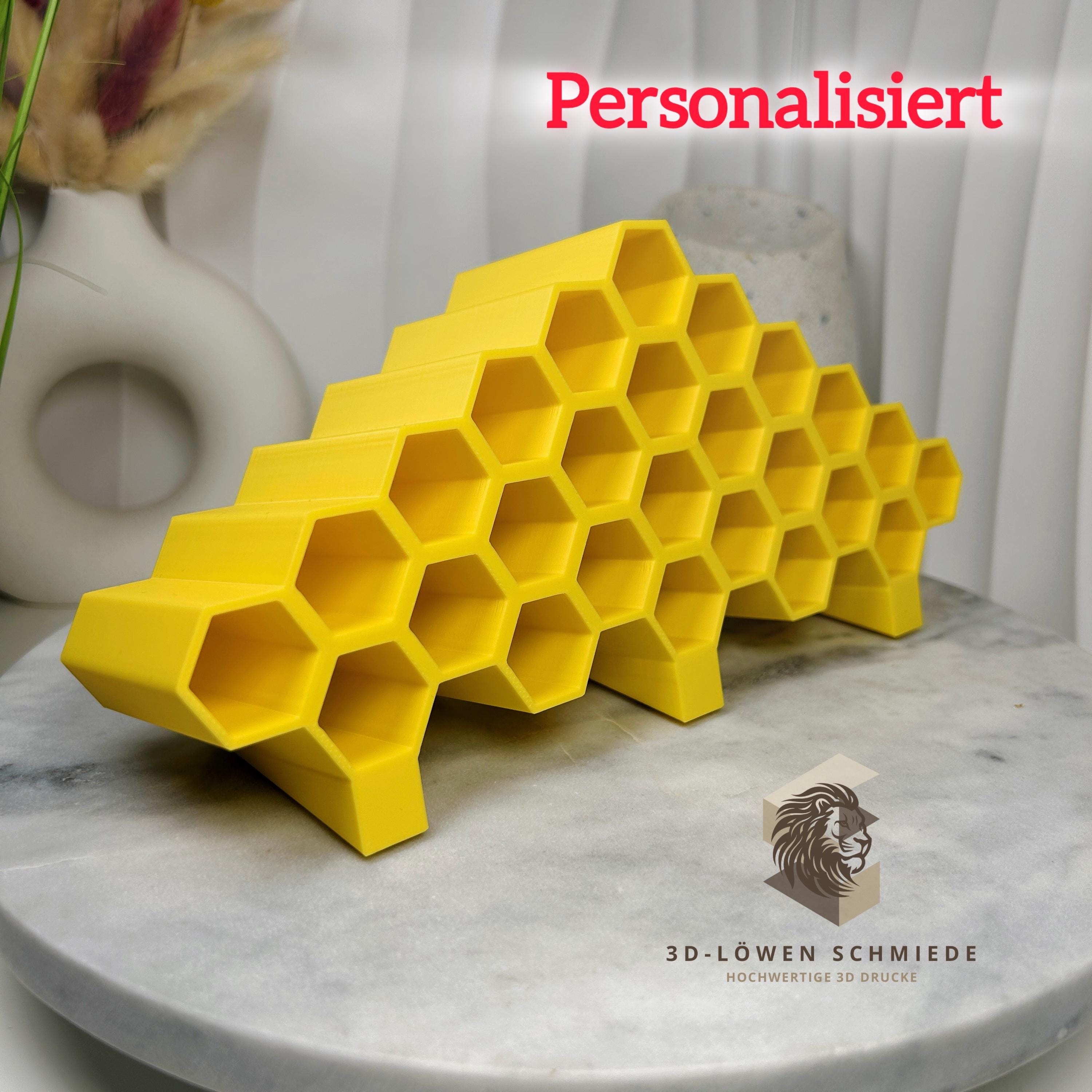 doTERRA Aufsteller Waben Design für 26x 10ml Ätherische Öle Touch Roll-On‘s kompakt und platzsparende Aufbewahrungs möglichkeit, Organizer