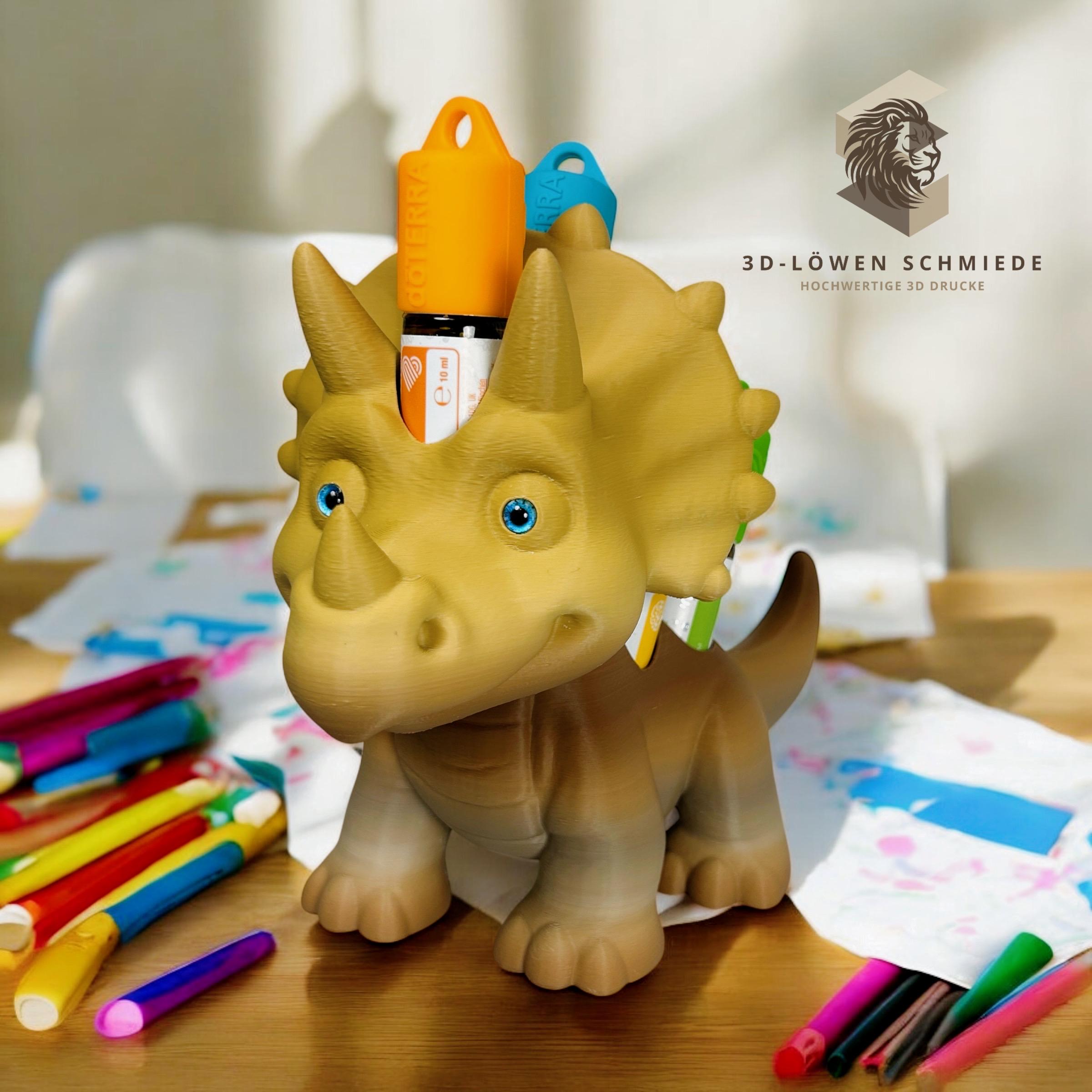 doTERRA Aufsteller KidsCollection „Spike“ für Ätherische Öle Platz für 7x 10ml Roll On - Deko - Geschenk - Aufbewahrung