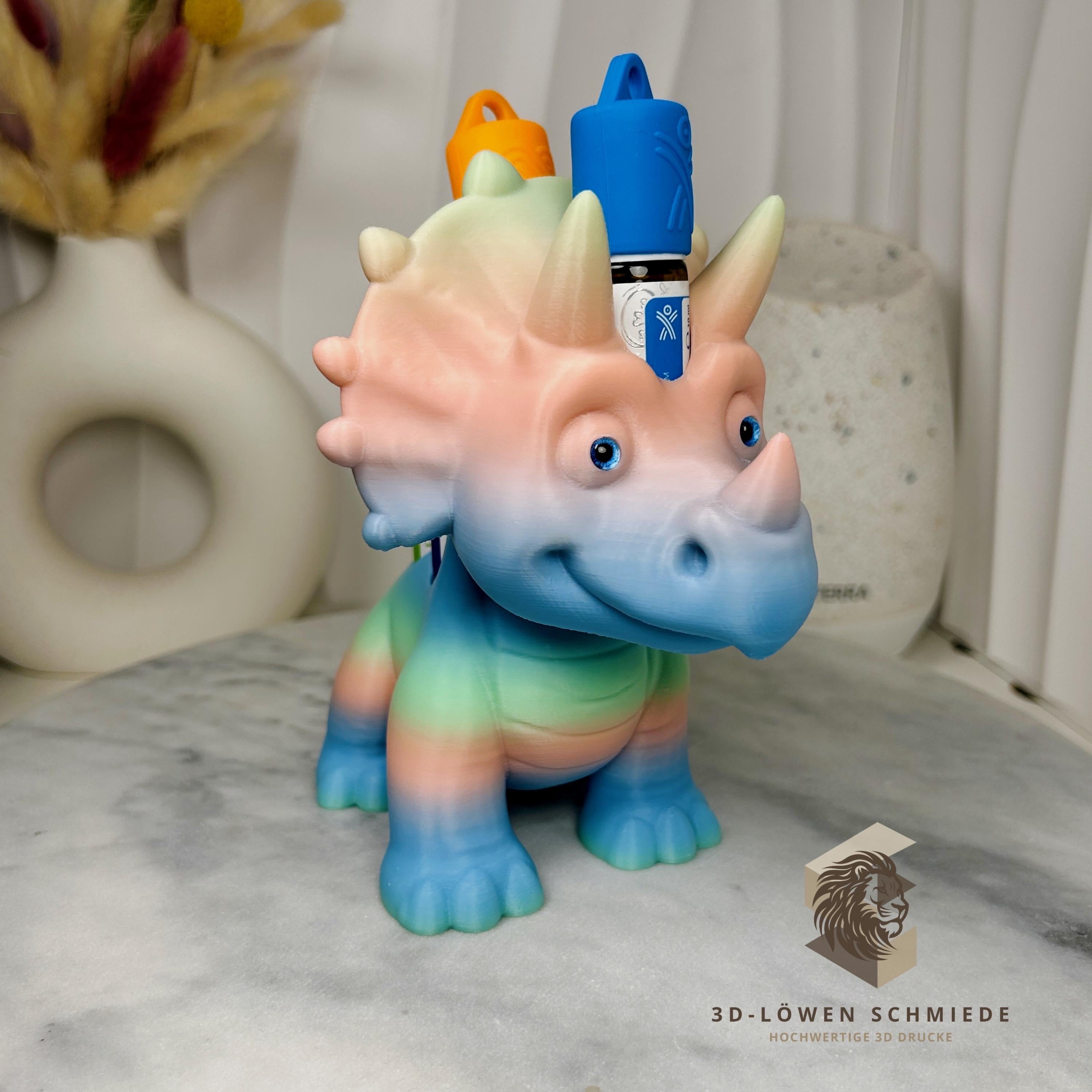 doTERRA Aufsteller KidsCollection „Spike“ für Ätherische Öle Platz für 7x 10ml Roll On - Deko - Geschenk - Aufbewahrung