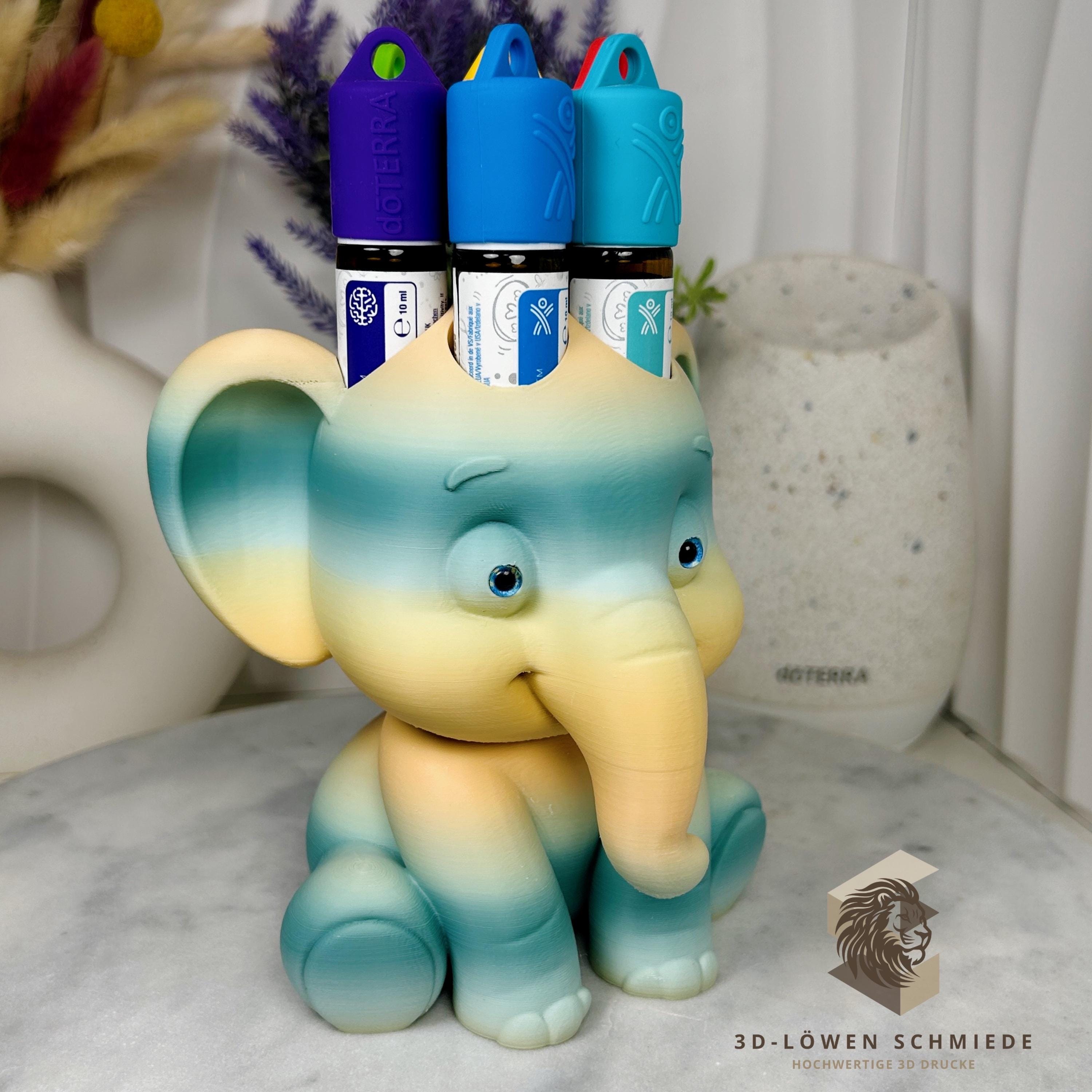 doTERRA Aufsteller KidsCollection „Balu“ für Ätherische Öle Platz für 7x 10ml Roll On - Deko - Geschenk - Aufbewahrung