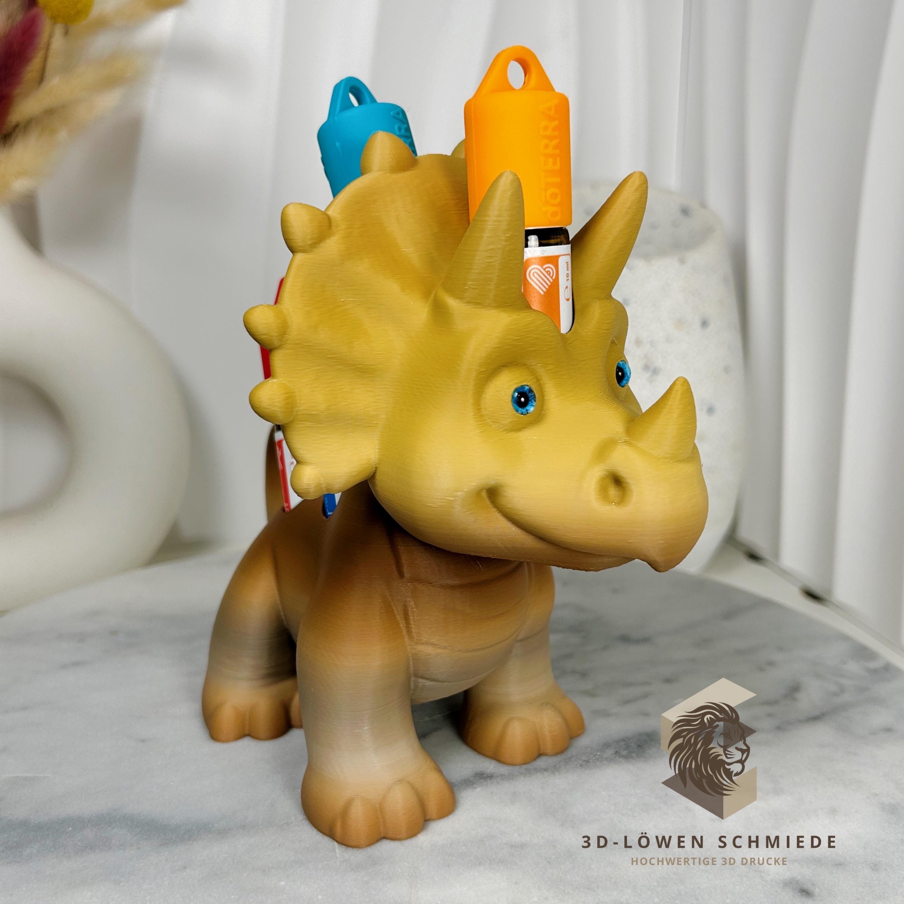 doTERRA Aufsteller KidsCollection „Spike“ für Ätherische Öle Platz für 7x 10ml Roll On - Deko - Geschenk - Aufbewahrung