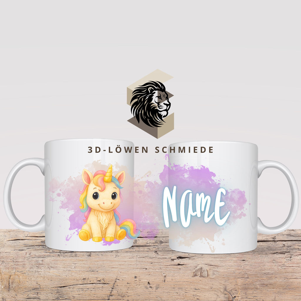 Tasse Personalisierte aus unserer KidsCollection, Name Personalisierbar, Ätherische Öle, Geschenkidee für die Kinder passend zum Aufsteller.