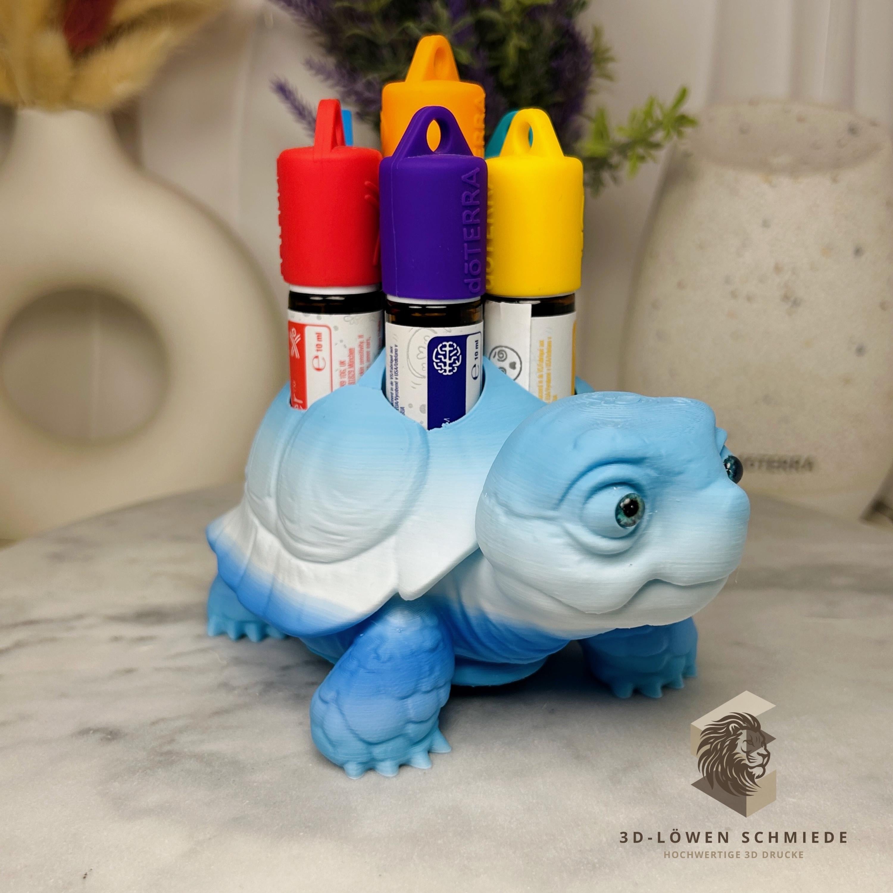 doTERRA Kids Collection Aufsteller für Ätherische Öle AromaSchildi für 7x 10ml Roll-Ons Aufbewahrung - Geschenk - Kinderzimmer