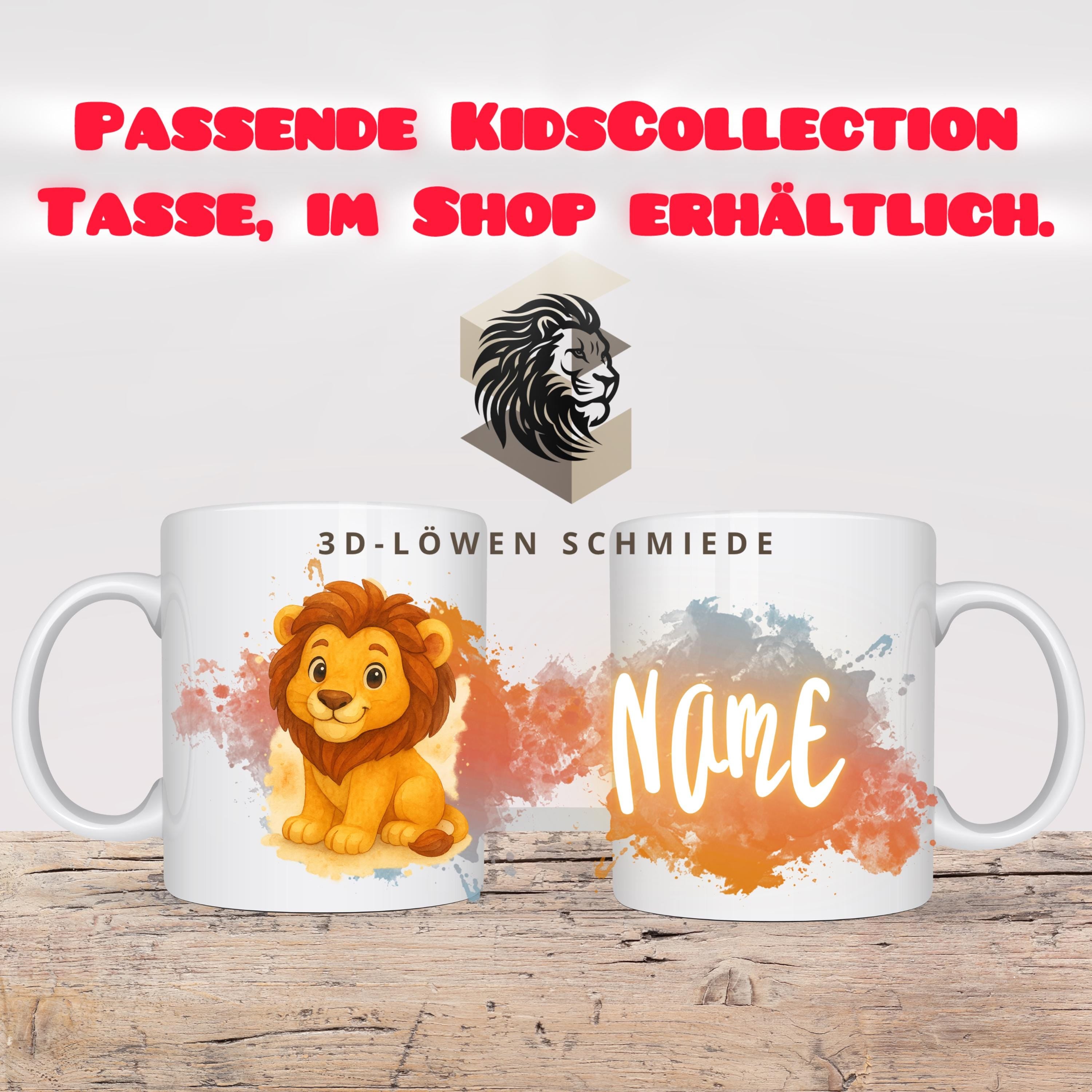 doTERRA Aufsteller KidsCollection „Leo“ für Ätherische Öle Platz für 7x 10ml Roll On - Deko - Geschenk - Aufbewahrung