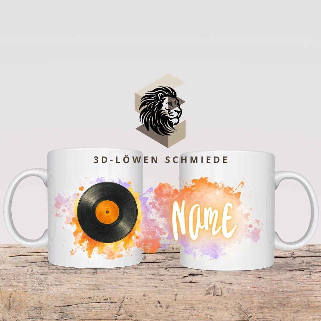 Tasse Personalisierte „Retro“ mit Name  Geschenkidee für Geburtstag, Weihnachten, Kollegen und Familie