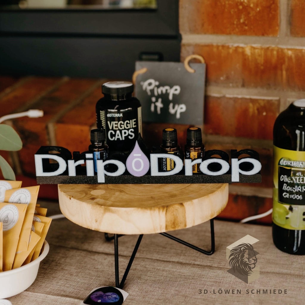 doTERRA Aufsteller DripDrop, Aufbewahrung für Ätherische Öle Platz für 9x 15ml Fläschen - Geschenkidee - Berater - Organizer