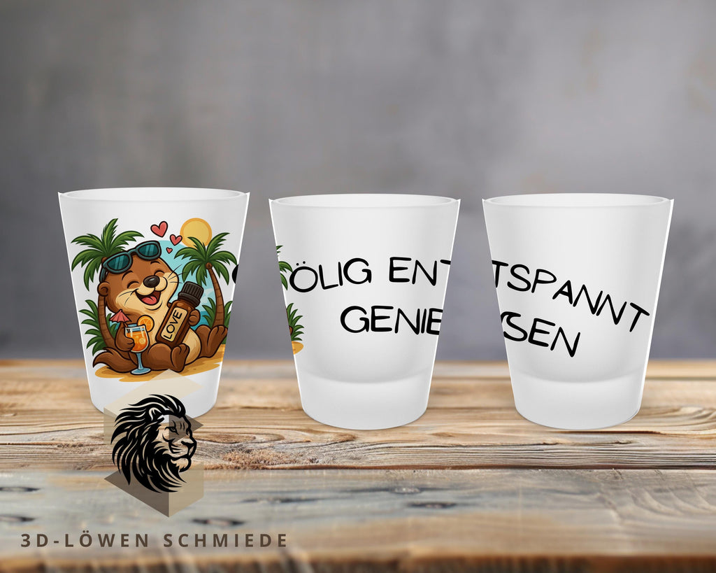 Shot Gläser doTERRA, Glas für ätherische Öle, Öl Party Zubehör, Geschenkidee Wellness, Probiergläser Aroma Öl