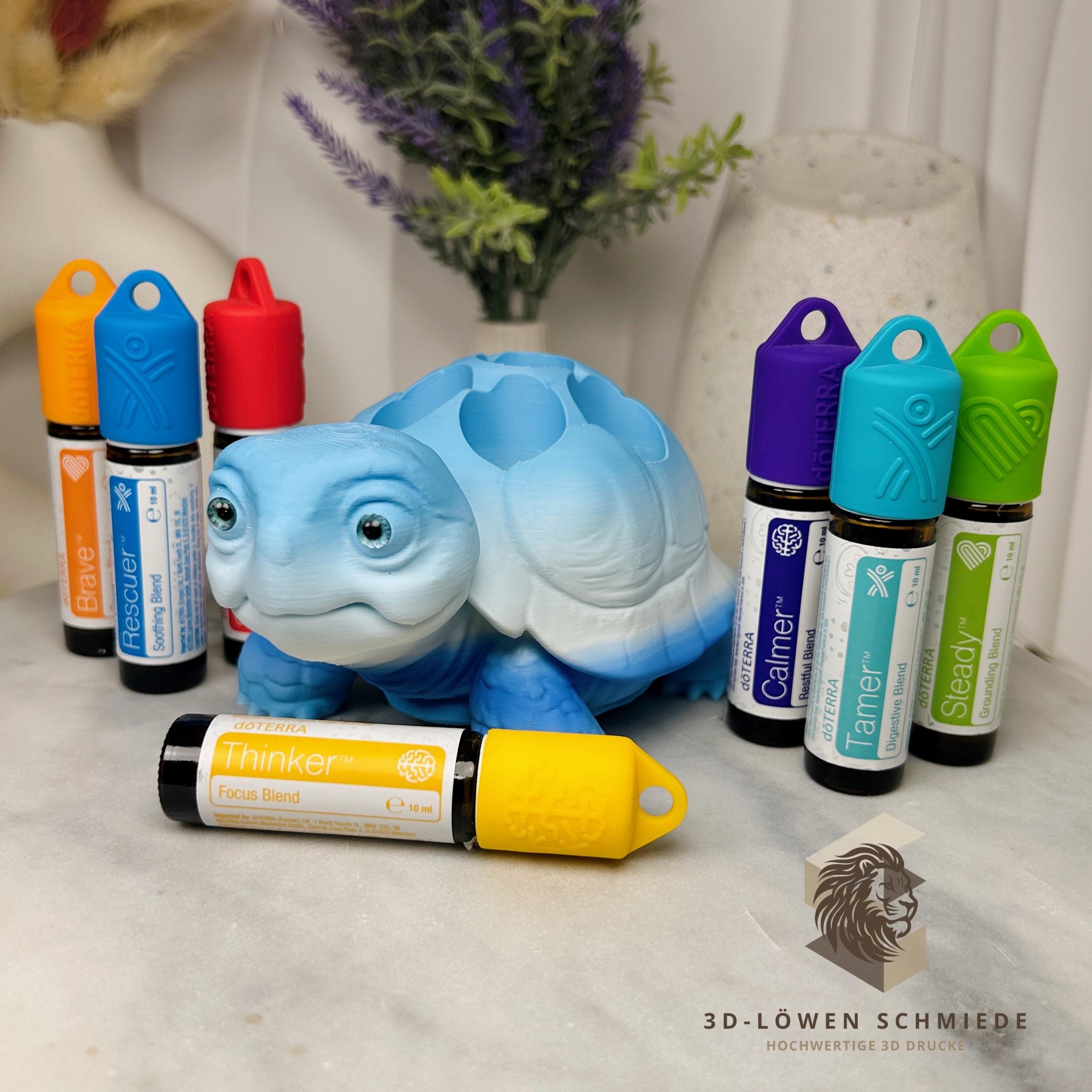 doTERRA Kids Collection Aufsteller für Ätherische Öle AromaSchildi für 7x 10ml Roll-Ons Aufbewahrung - Geschenk - Kinderzimmer