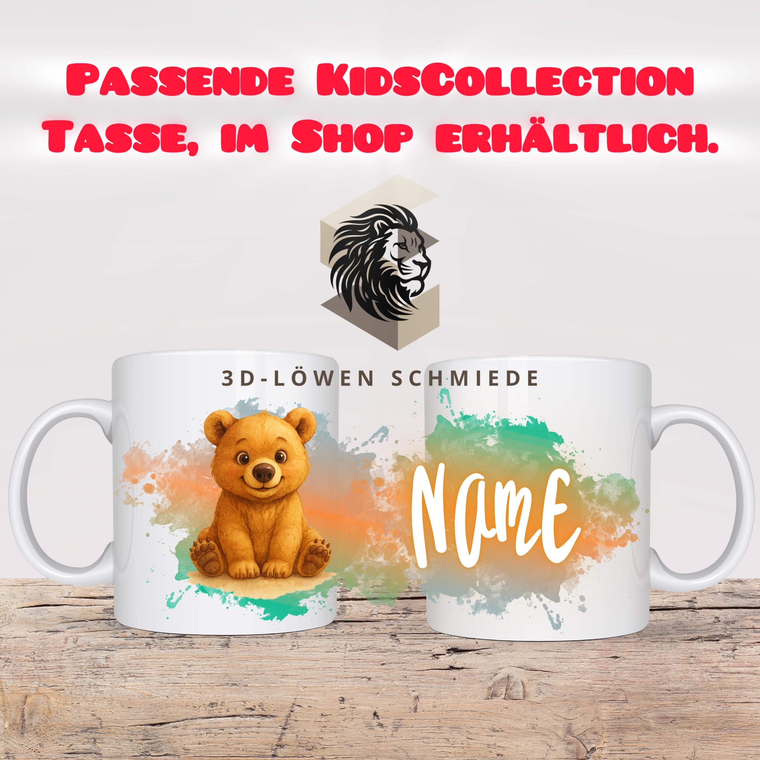 doTERRA Aufsteller KidsCollection AromaBär für Ätherische Öle Platz für 7x 10ml Roll On - Deko - Geschenk - Aufbewahrung