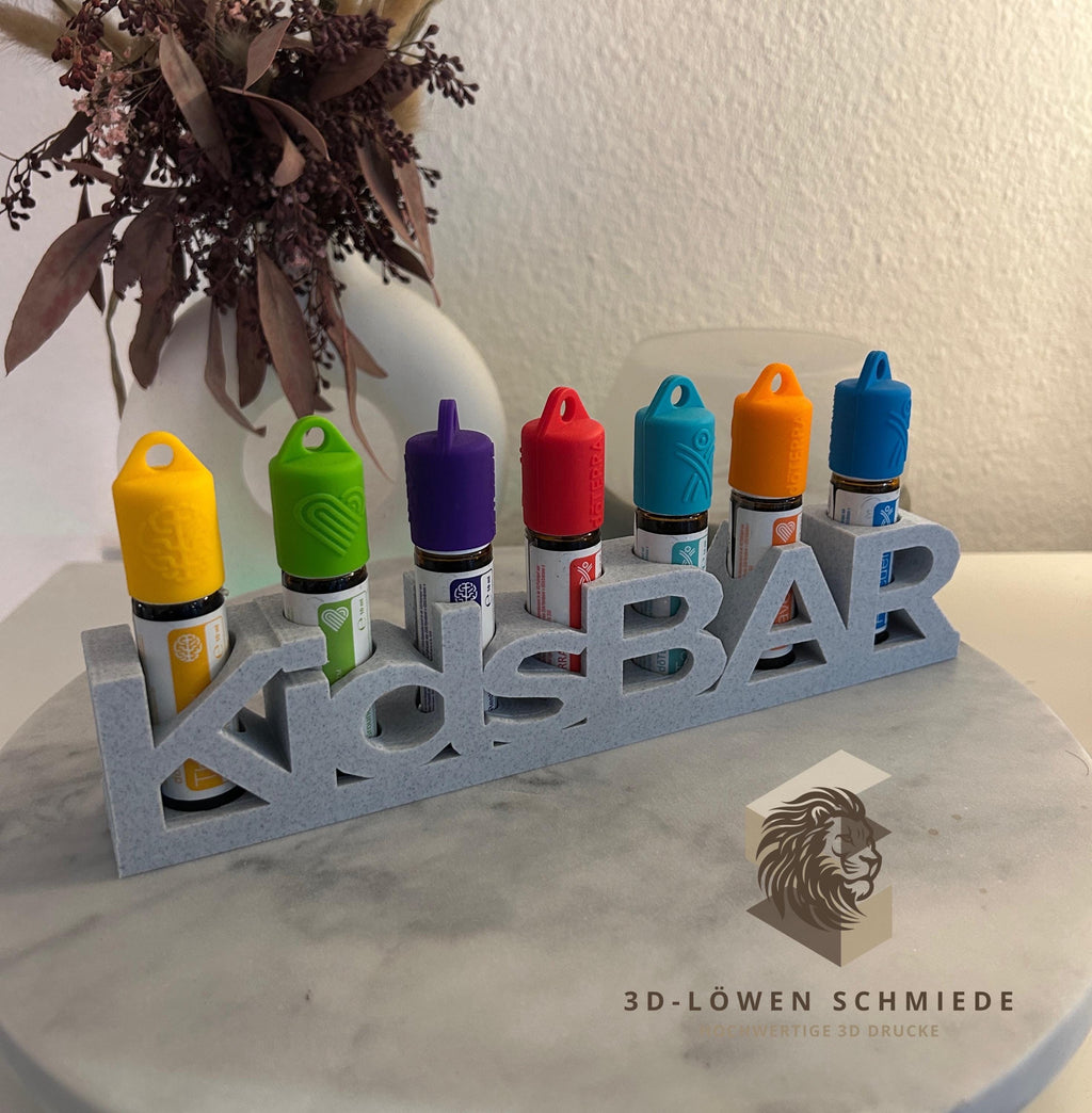 doTERRA KidsBar Aufsteller Regal zum Anhängen oder Stellen für Ätherisches Öle 7 Fächer für 10ml Roll-On‘s Touchs