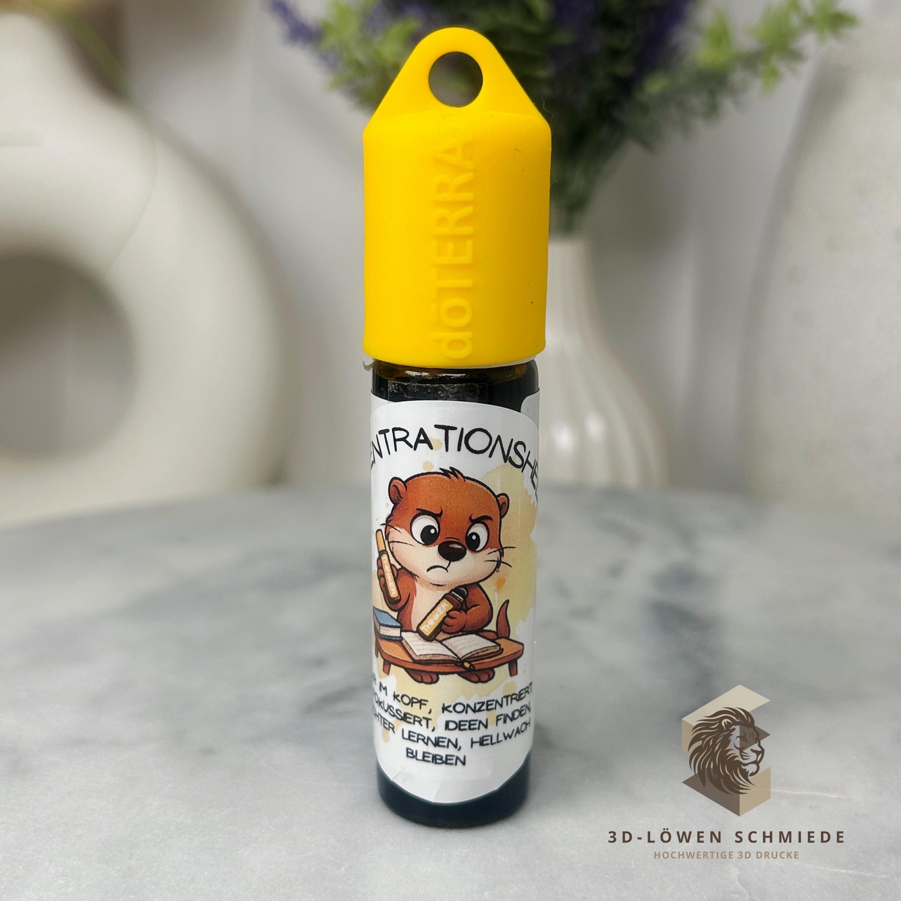 doTERRA KidsCollection Sticker / Aufkleber für 10ml Roll On’s Ätherische Öle von doterra, Stilvoller Otter Motiv, Aufbewahrung, Geschenkidee