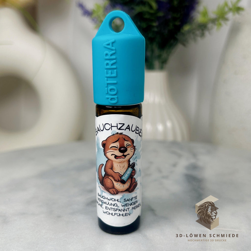 doTERRA KidsCollection Sticker / Aufkleber für 10ml Roll On’s Ätherische Öle von doterra, Stilvoller Otter Motiv, Aufbewahrung, Geschenkidee
