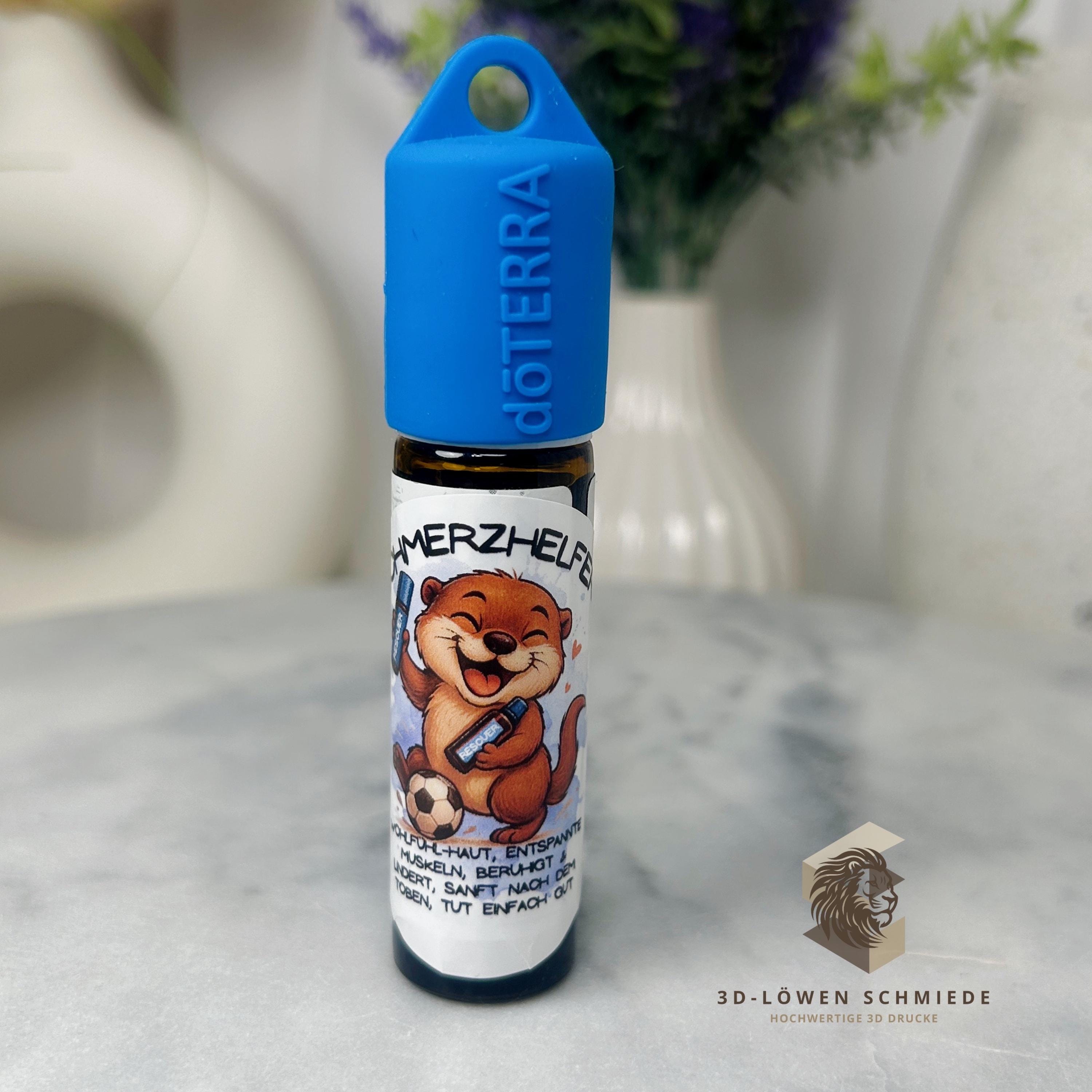 doTERRA KidsCollection Sticker / Aufkleber für 10ml Roll On’s Ätherische Öle von doterra, Stilvoller Otter Motiv, Aufbewahrung, Geschenkidee